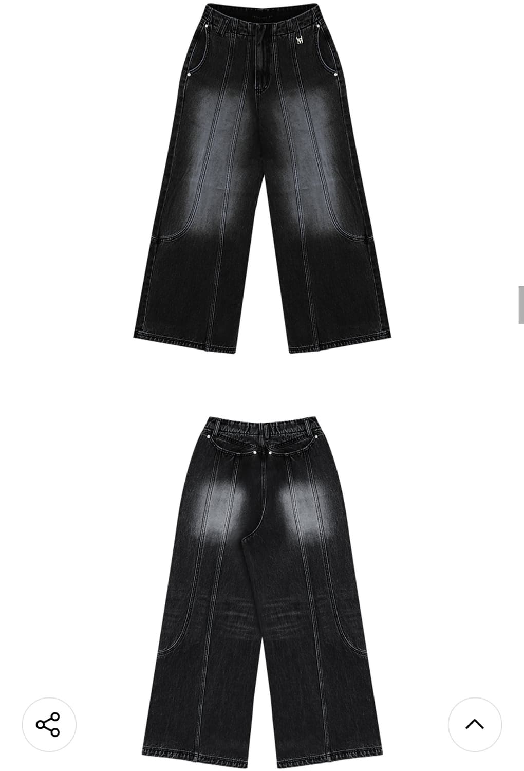 트리밍버드 커브드 포켓 데님 팬츠 상품이미지6