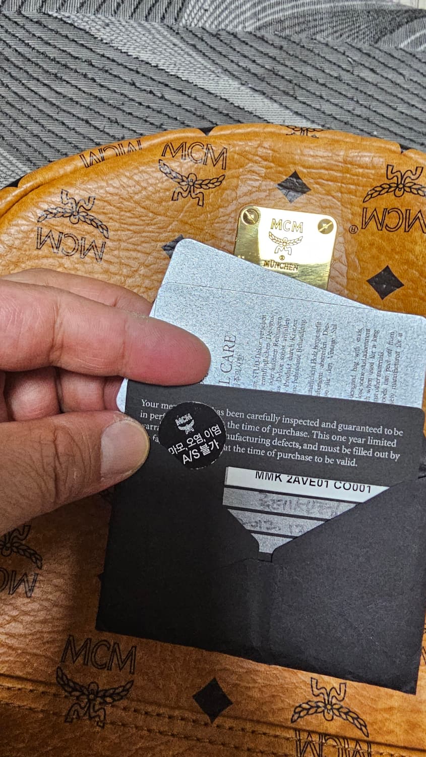 MCM정품백팩L사이즈 상품이미지2