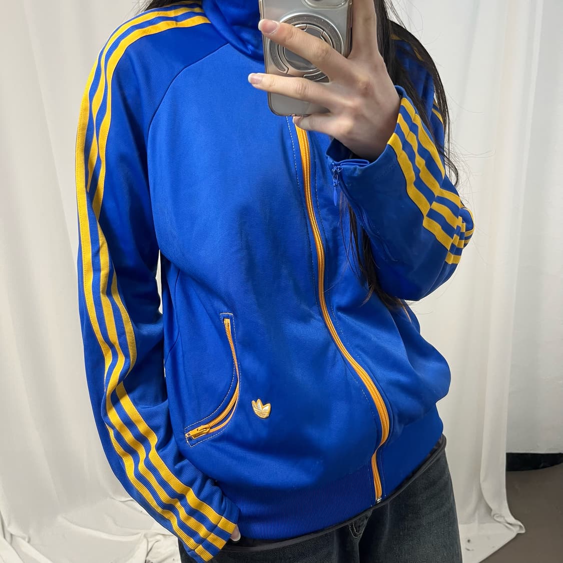 Adidas 90’s Blue Yellow Jersey 상품이미지3