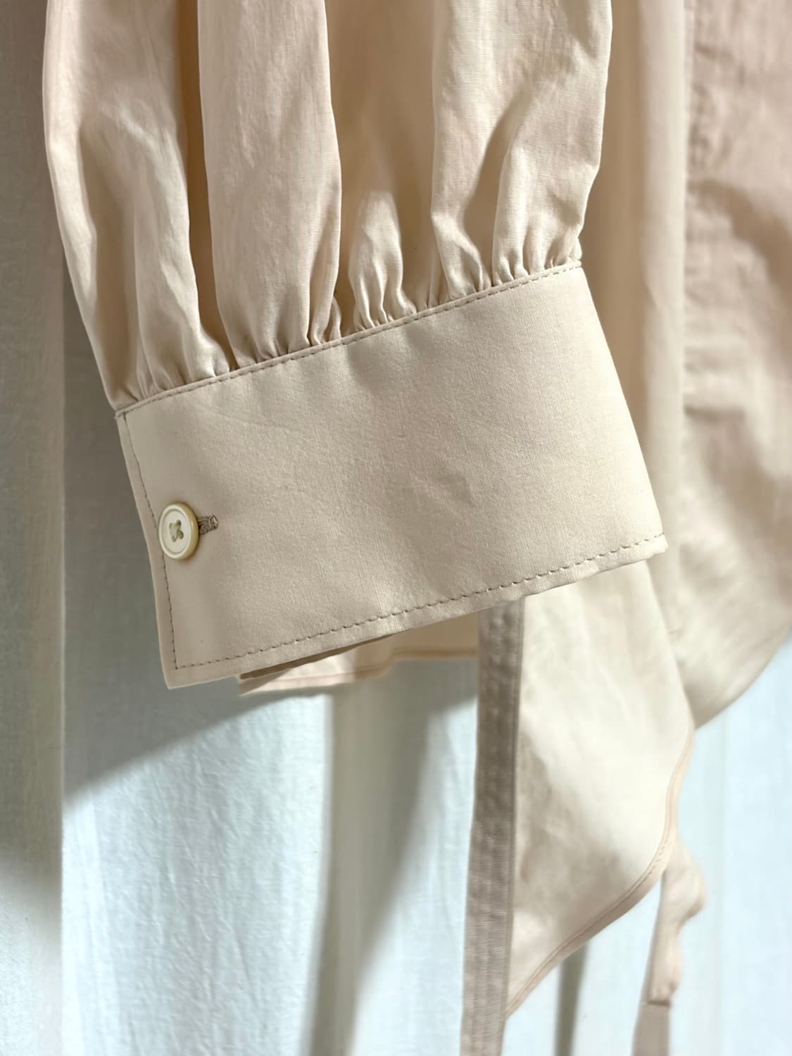 르메르 랩 블라우스 lemaire wrap blouse 36 상품이미지4