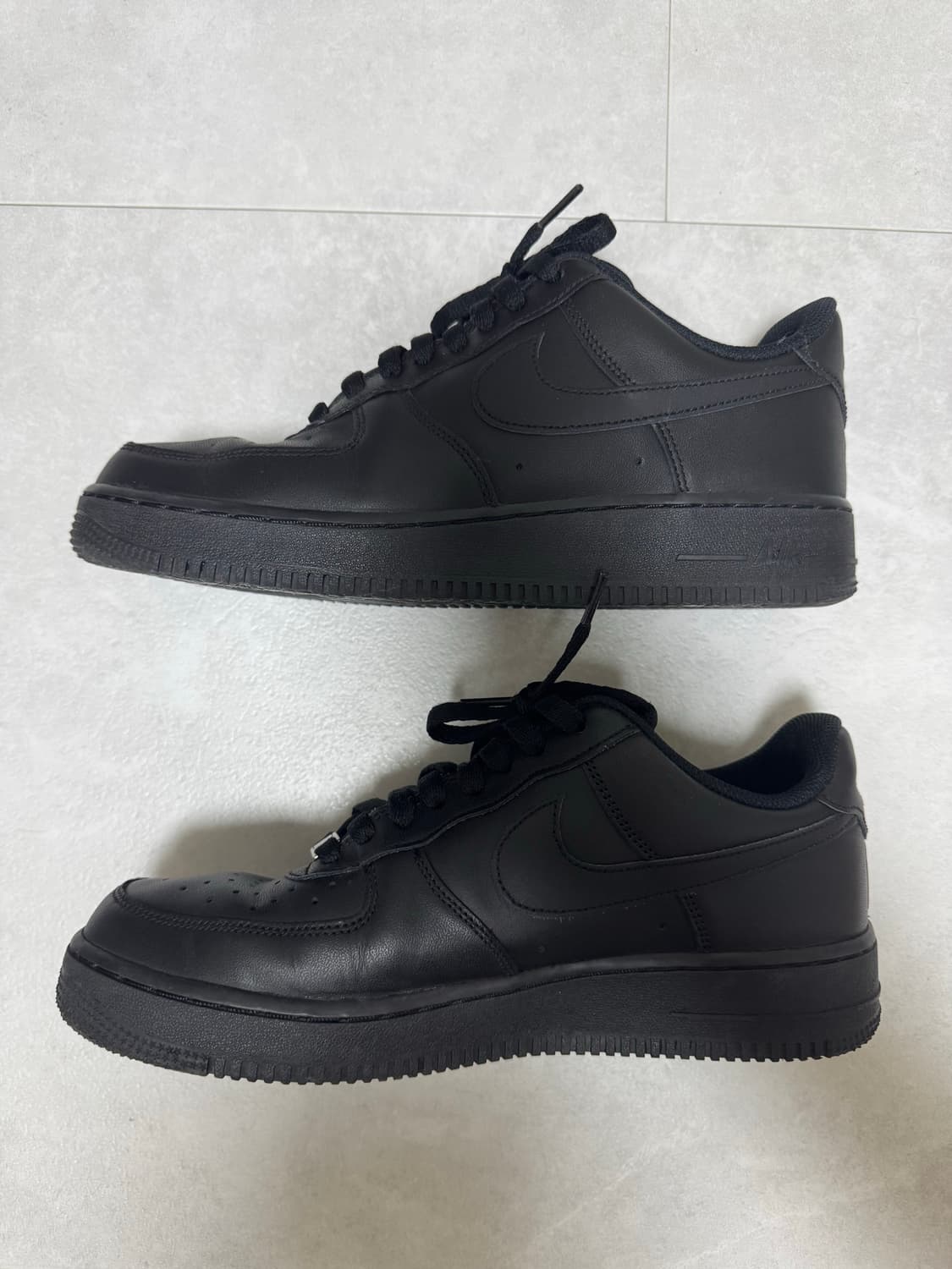 나이키 에어포스 1 블랙 265 사이즈 상품이미지6