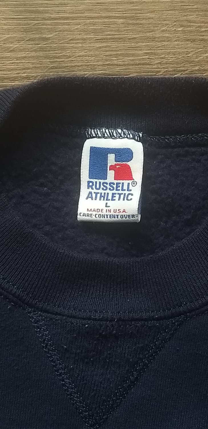 90s USA제 러셀 애슬레틱 네이비 맨투맨 상품이미지2