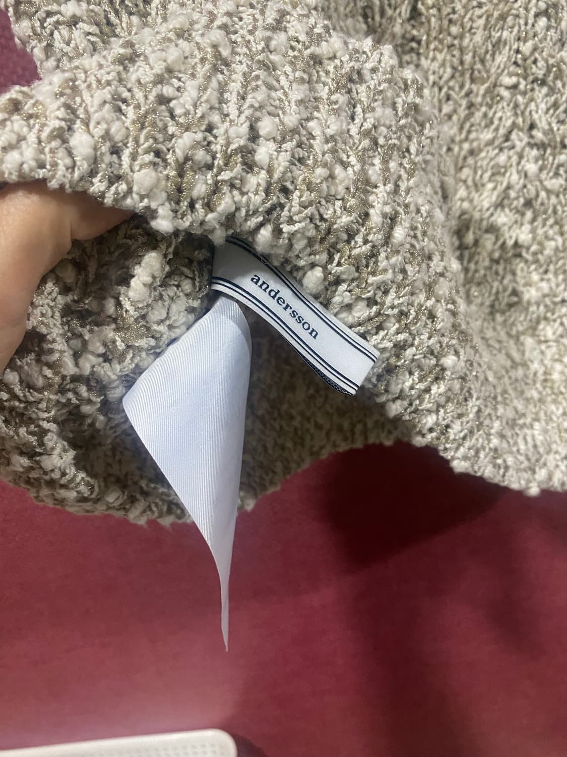 앤더슨벨 니트 베스트S 상품이미지6