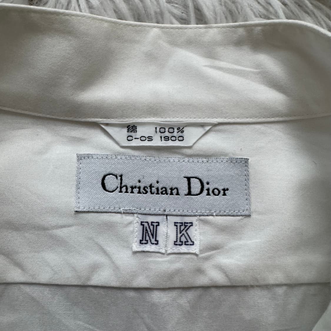 CHRISTIAN DIOR 일본빈티지 셔츠 크리스찬 디올 셔츠 L 100 상품이미지4