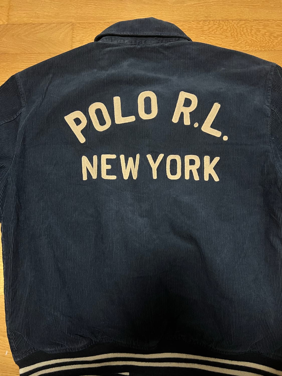 폴로 랄프로렌 25FW 코듀로이 카라 바시티 상품이미지2