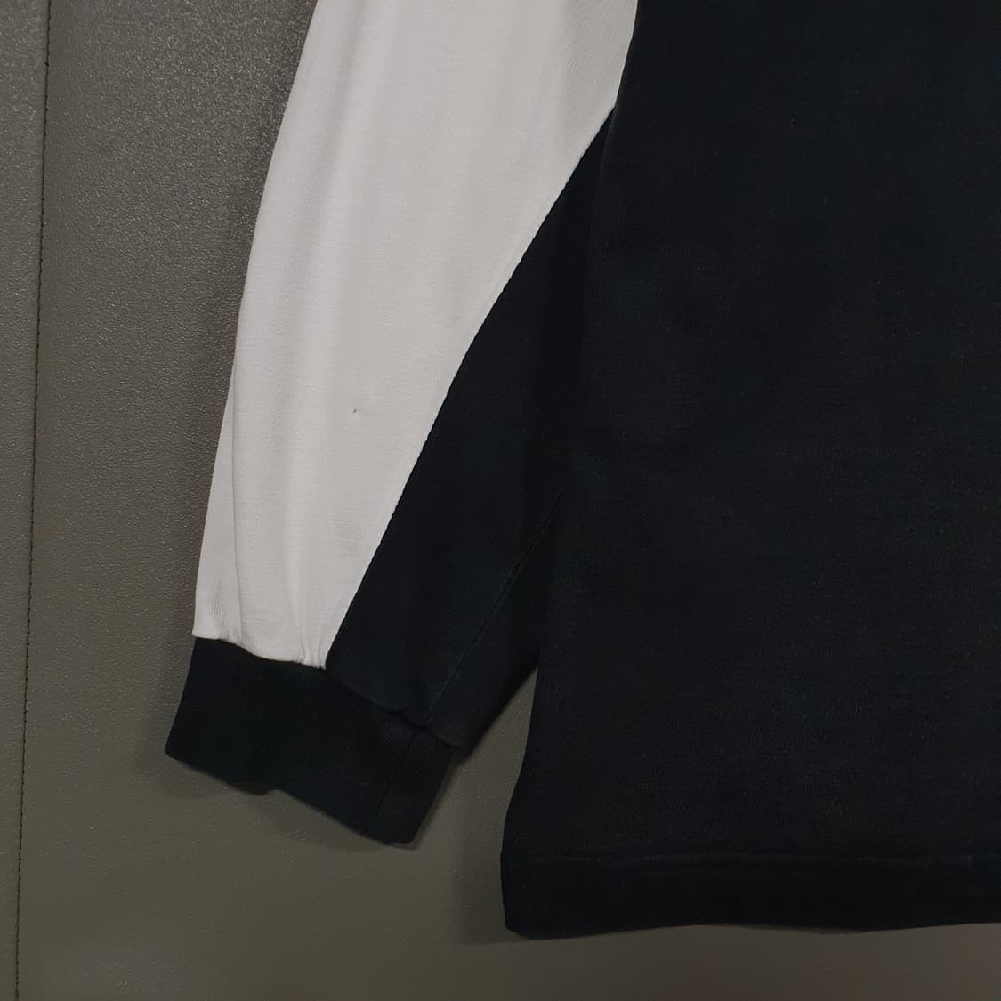 나이키 90s 스우시 럭비티 올드스쿨 카라넥 배색 긴팔티 롱슬리브 범고래 상품이미지10