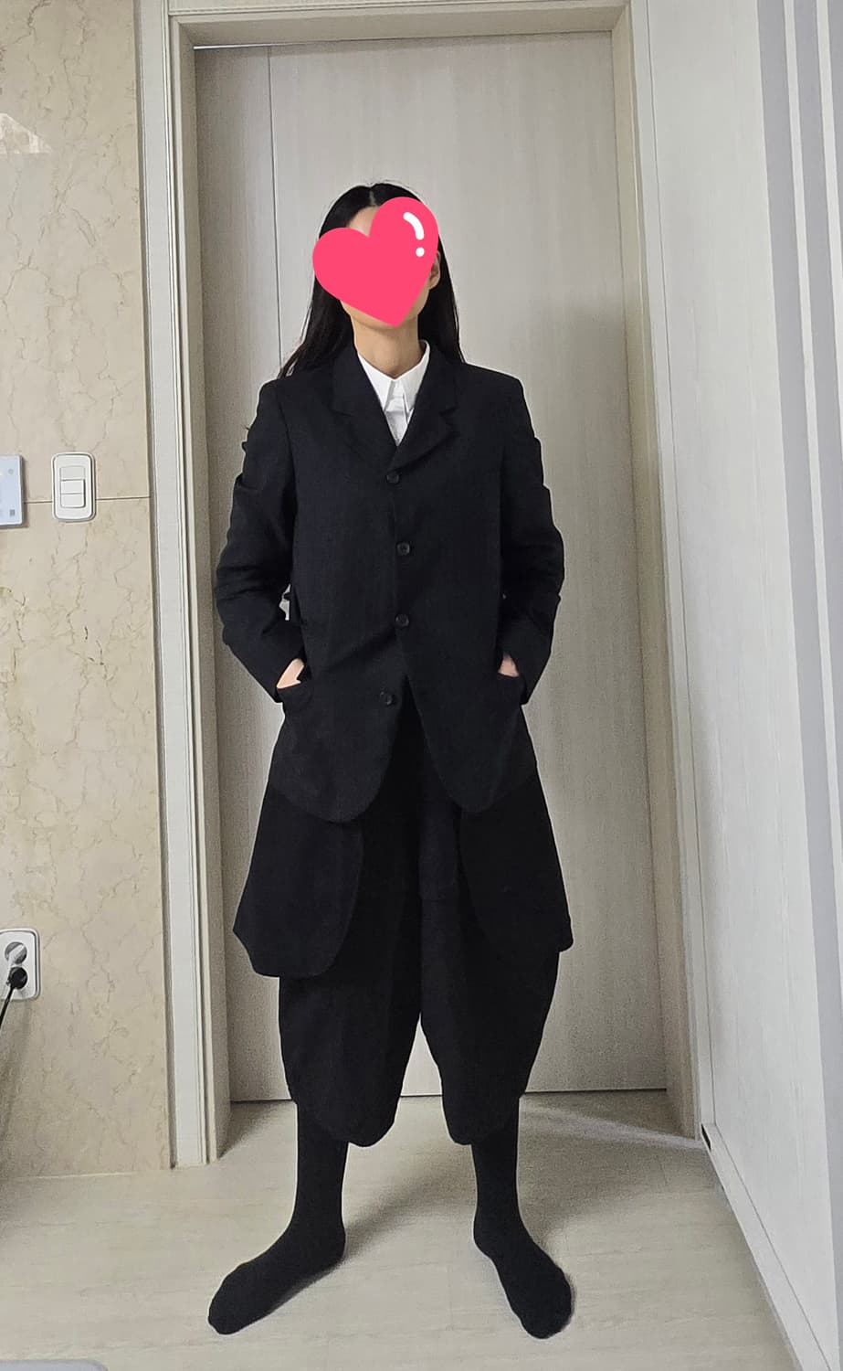 꼼데가르송 벌룬팬츠 xs 상품이미지5