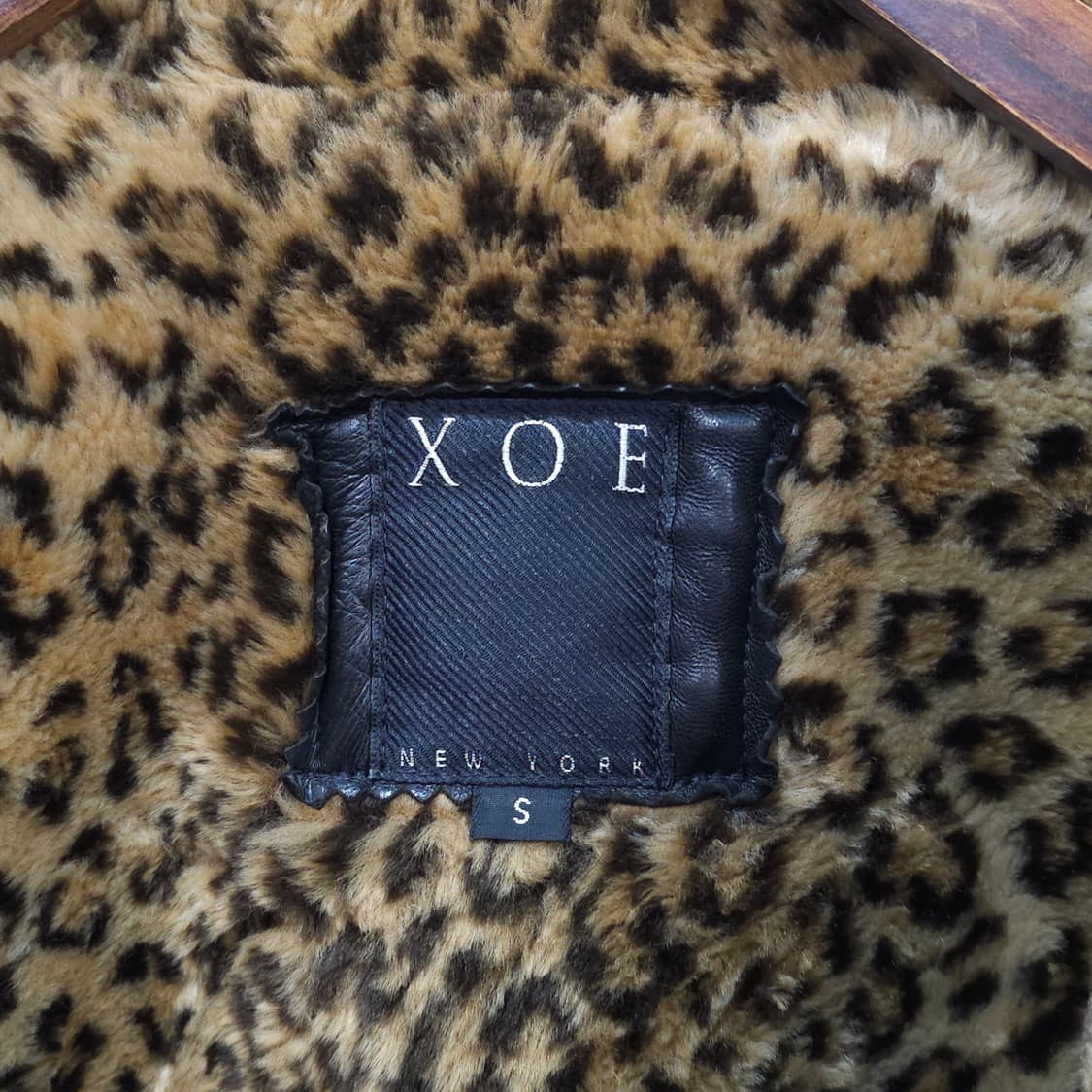 미국빈티지 XOE NEW YORK 가죽 집업자켓- 우먼S 상품이미지8