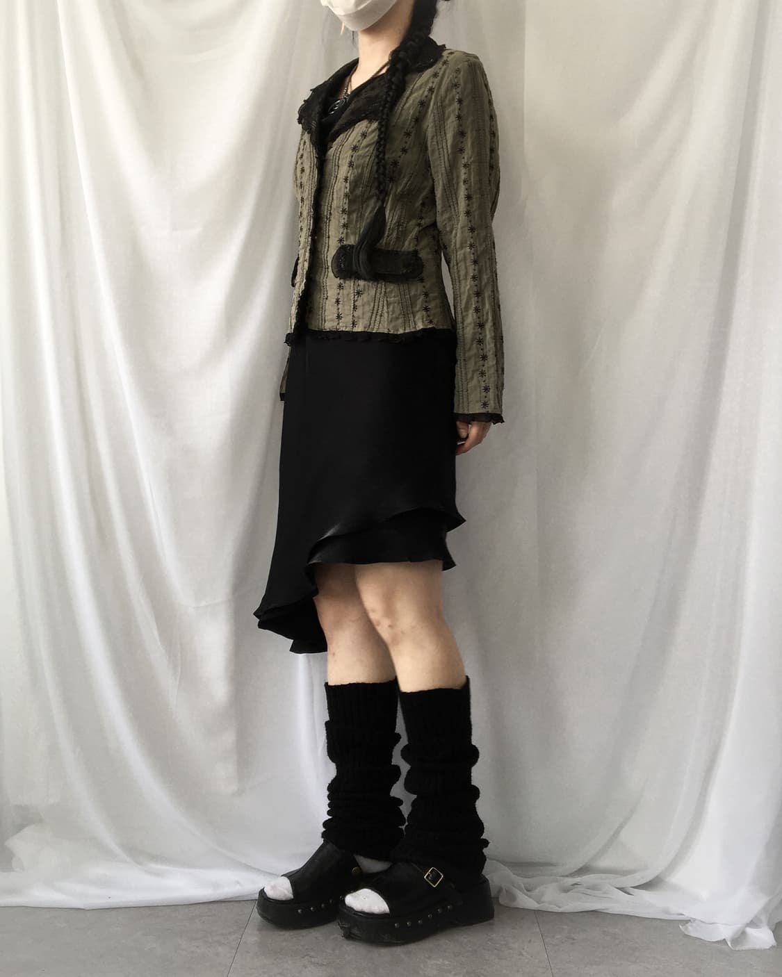 Embroidery pattern point jacket 상품이미지7