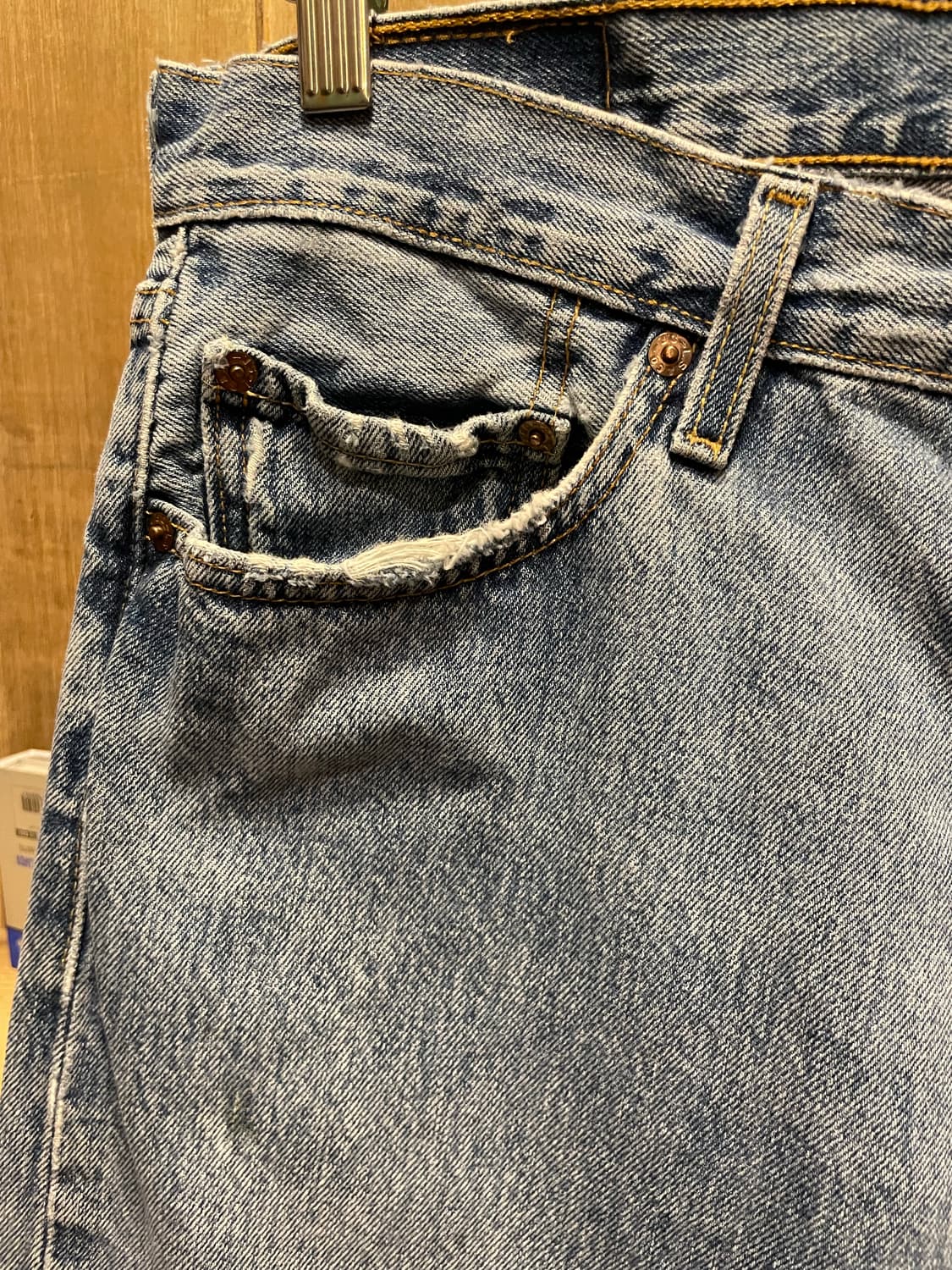 1990’s Levi’s 501 Button Fly Denim Pants 상품이미지2