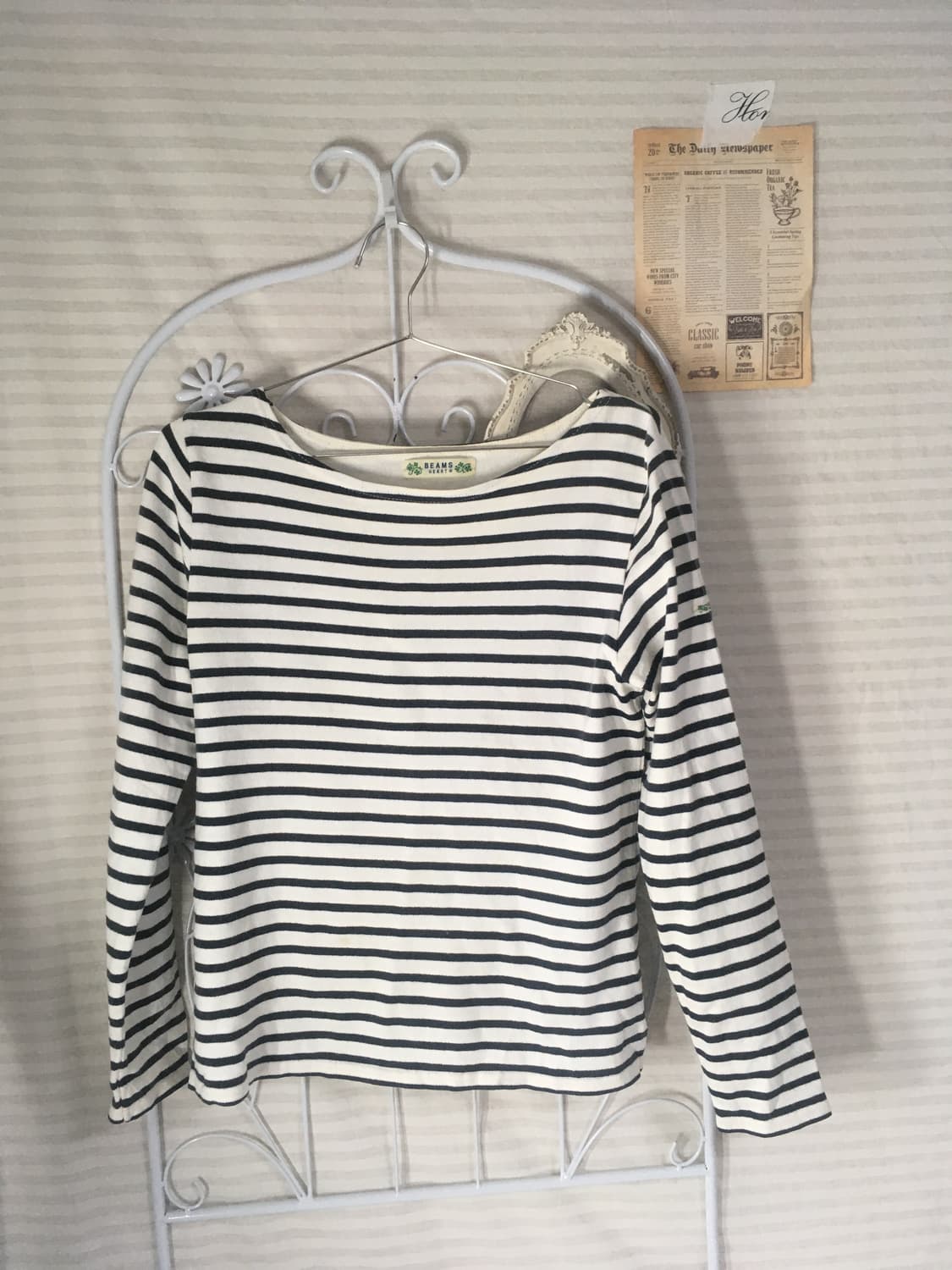 빔즈 스트라이프 롱슬리브 티셔츠 상품이미지5