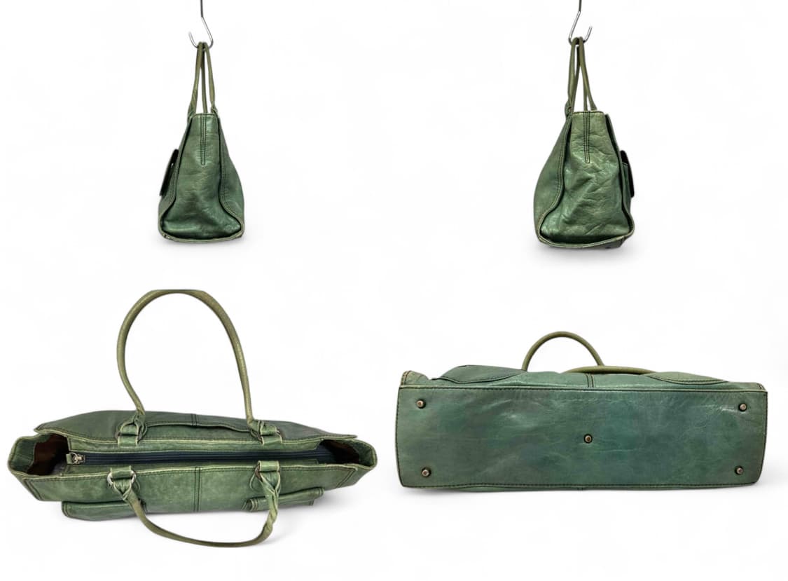 이세이미야케 im product 소가죽 빈티지가공 핸드백 상품이미지3