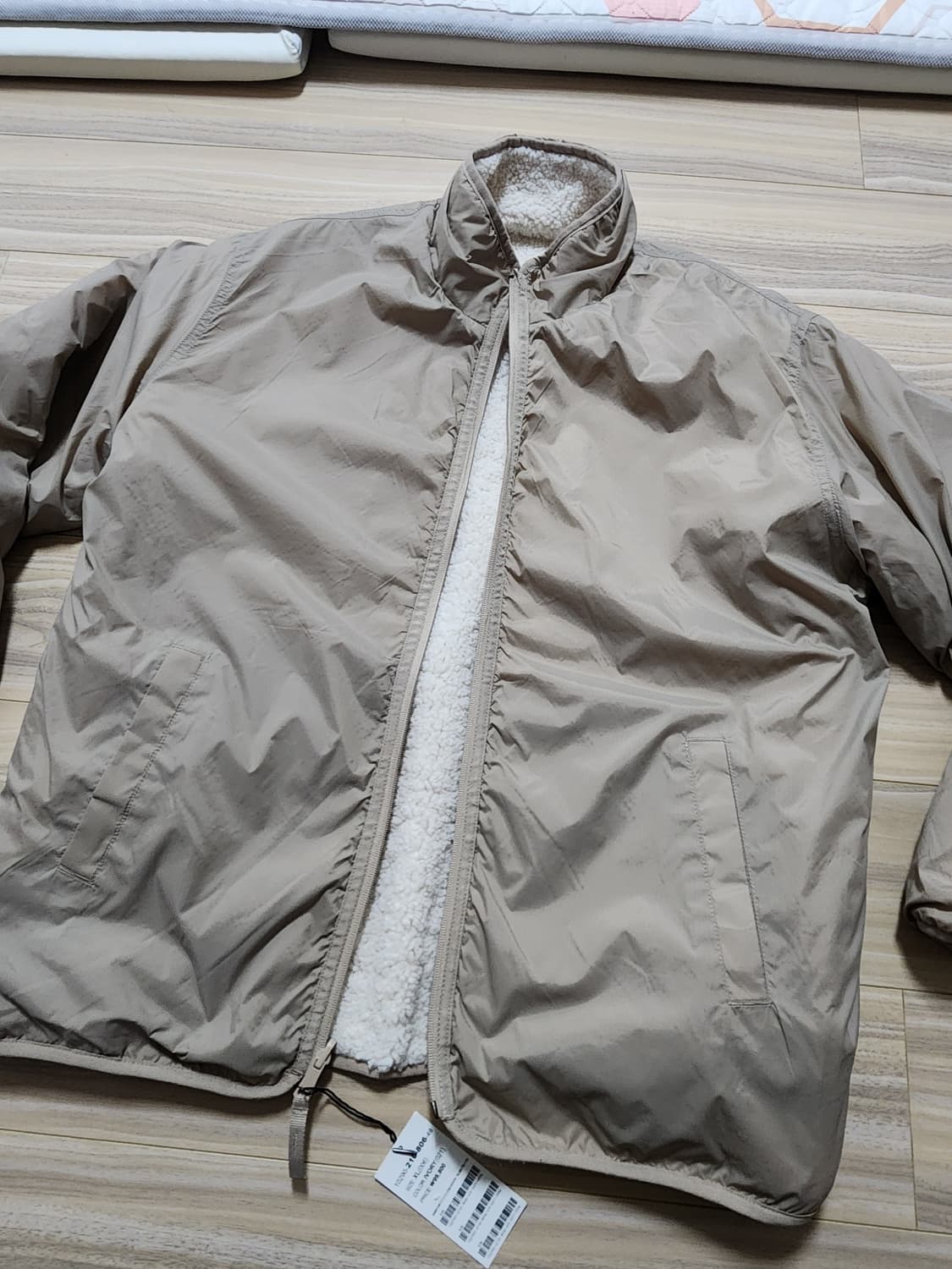 행텐리버시블플리스양면자켓집업점퍼 상품이미지4