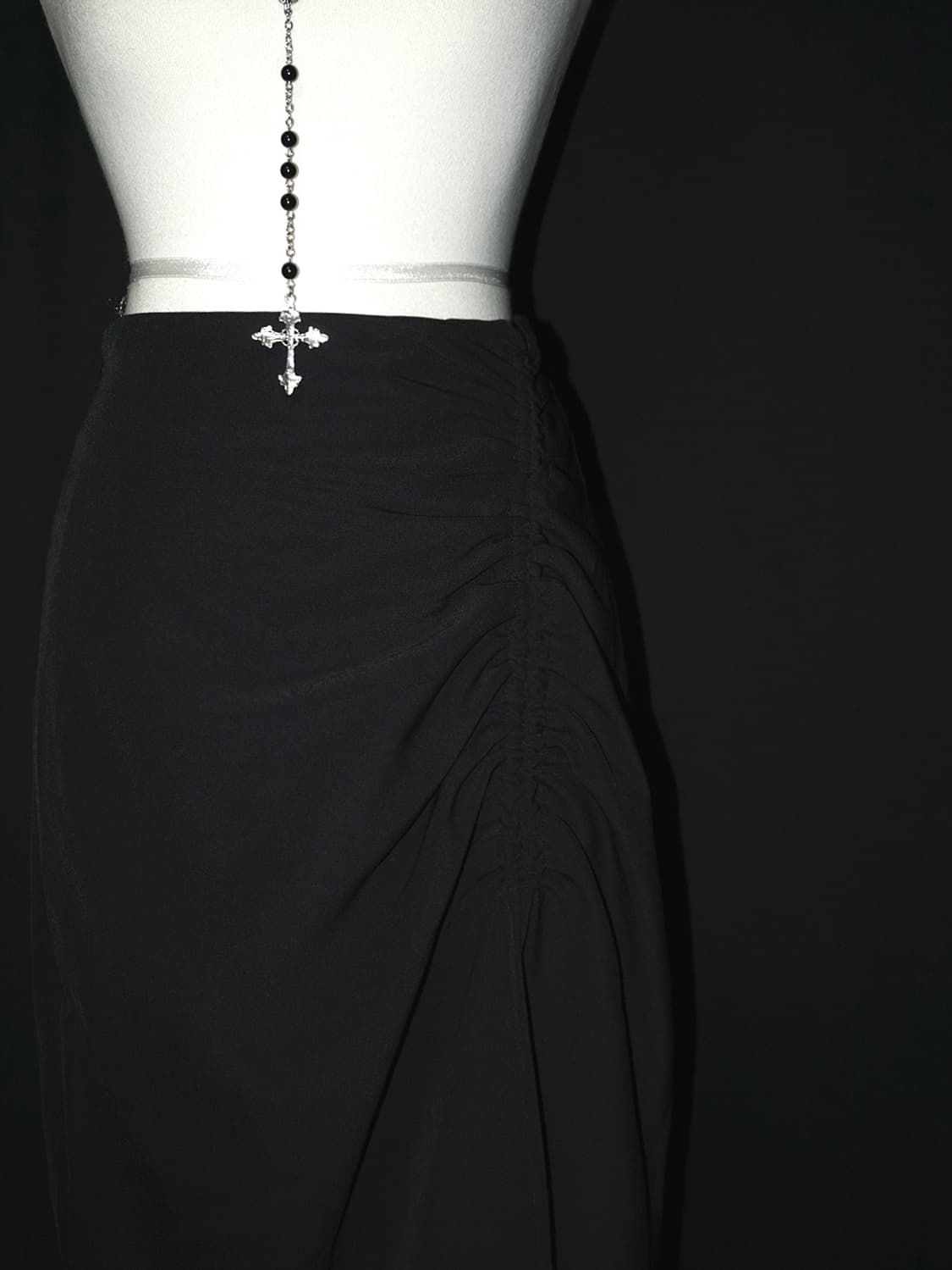 side shirring china skirt  상품이미지2