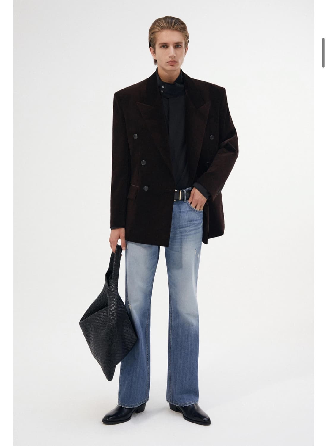 타일레/ARMAND TAILORED 자켓/다크 브라운 상품이미지3