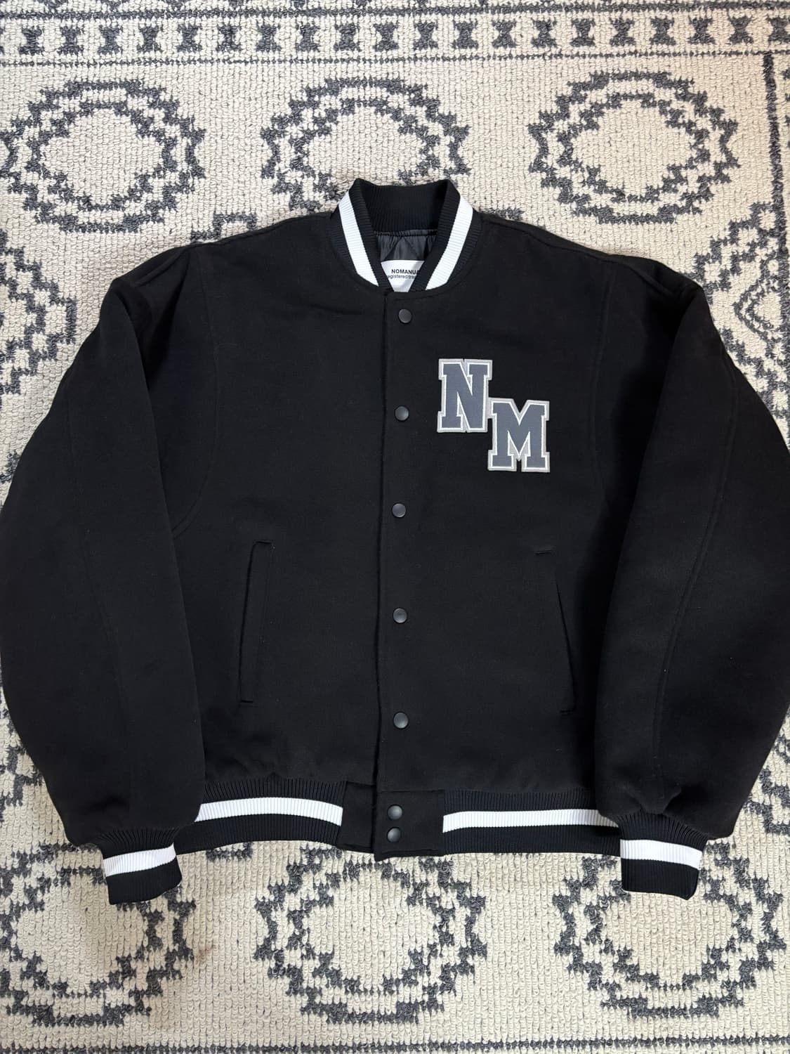 급처) 노매뉴얼 바시티 자켓 상품이미지1