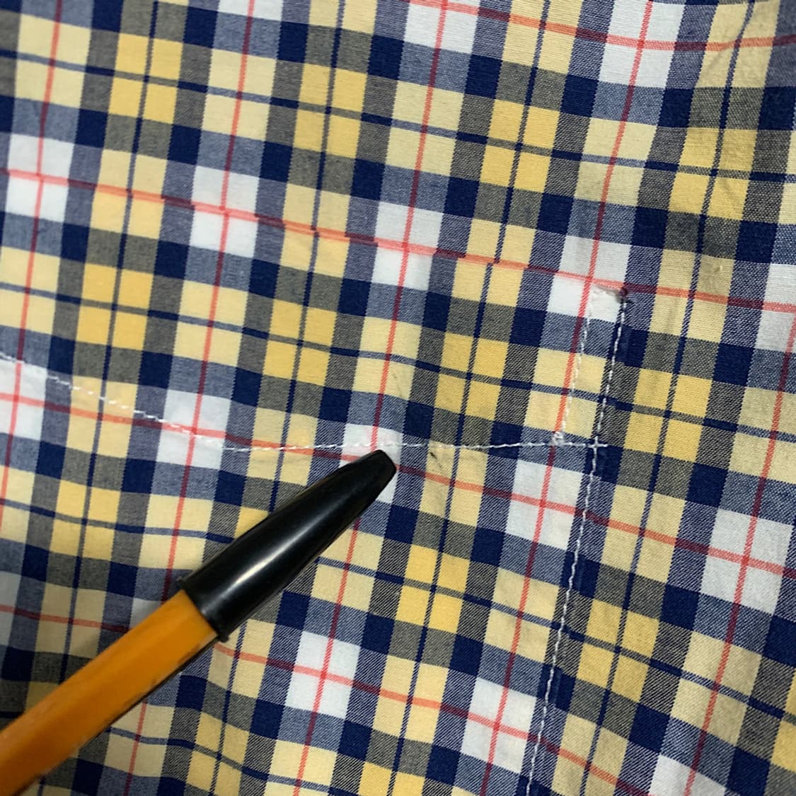 00s 갭 체크 셔츠 XS 상품이미지3