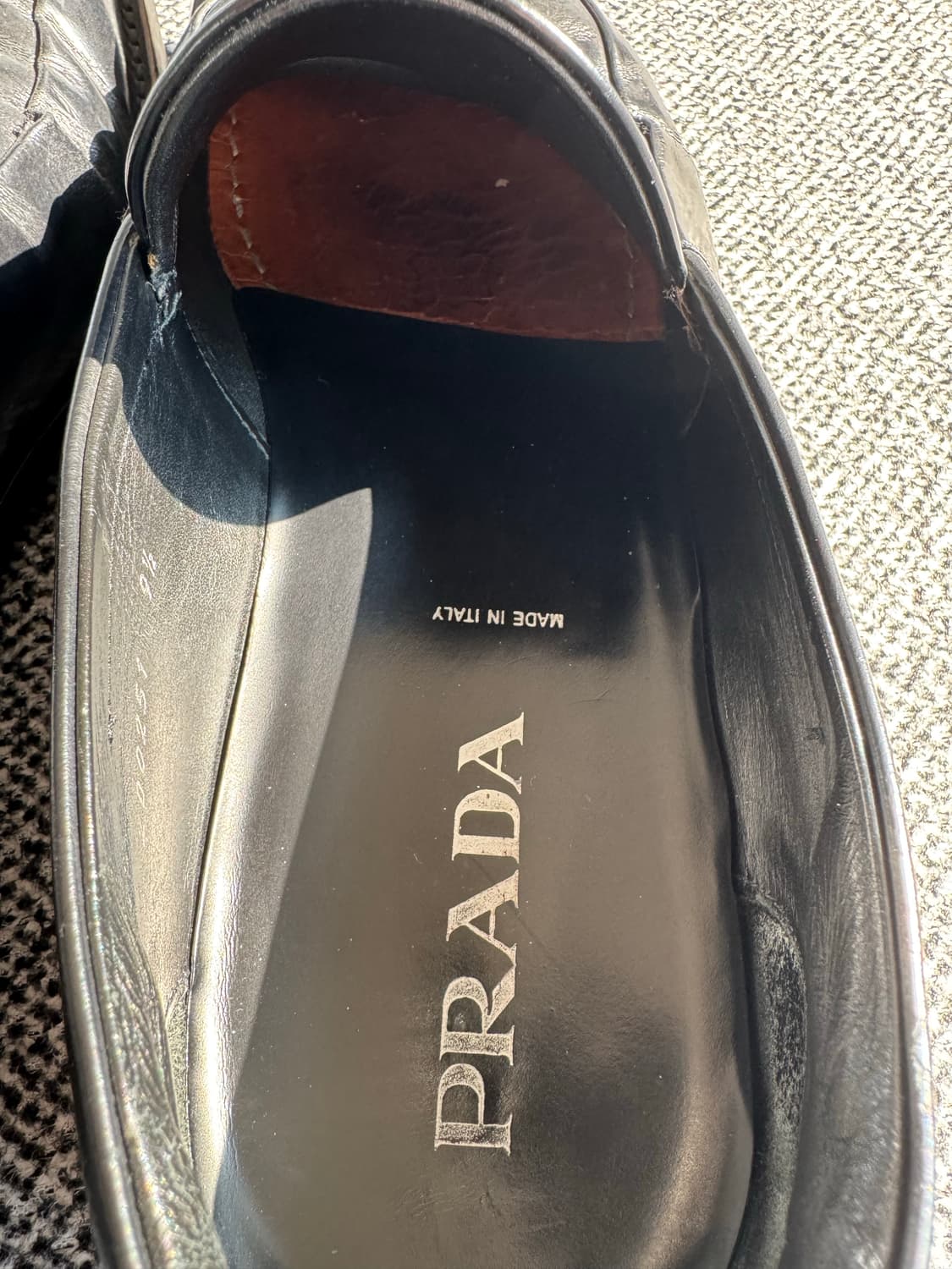 프라다 로퍼 9.5 상품이미지5