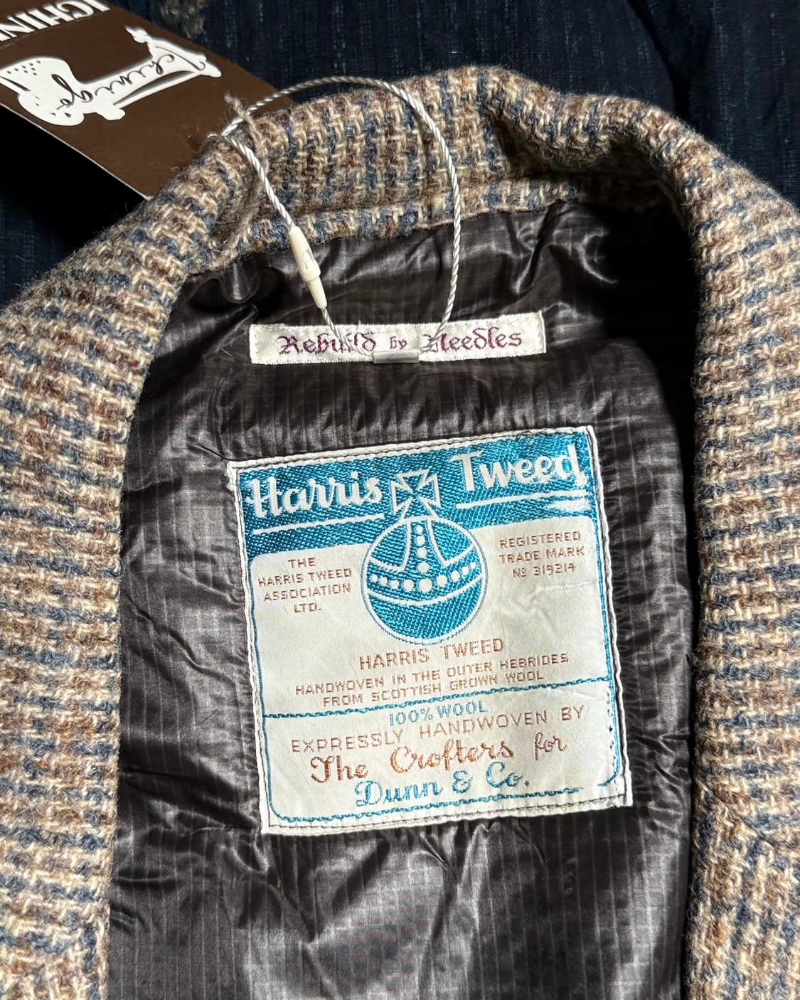 리빌드바이니들스 해리스트위드 커버드 자켓 XL 상품이미지4