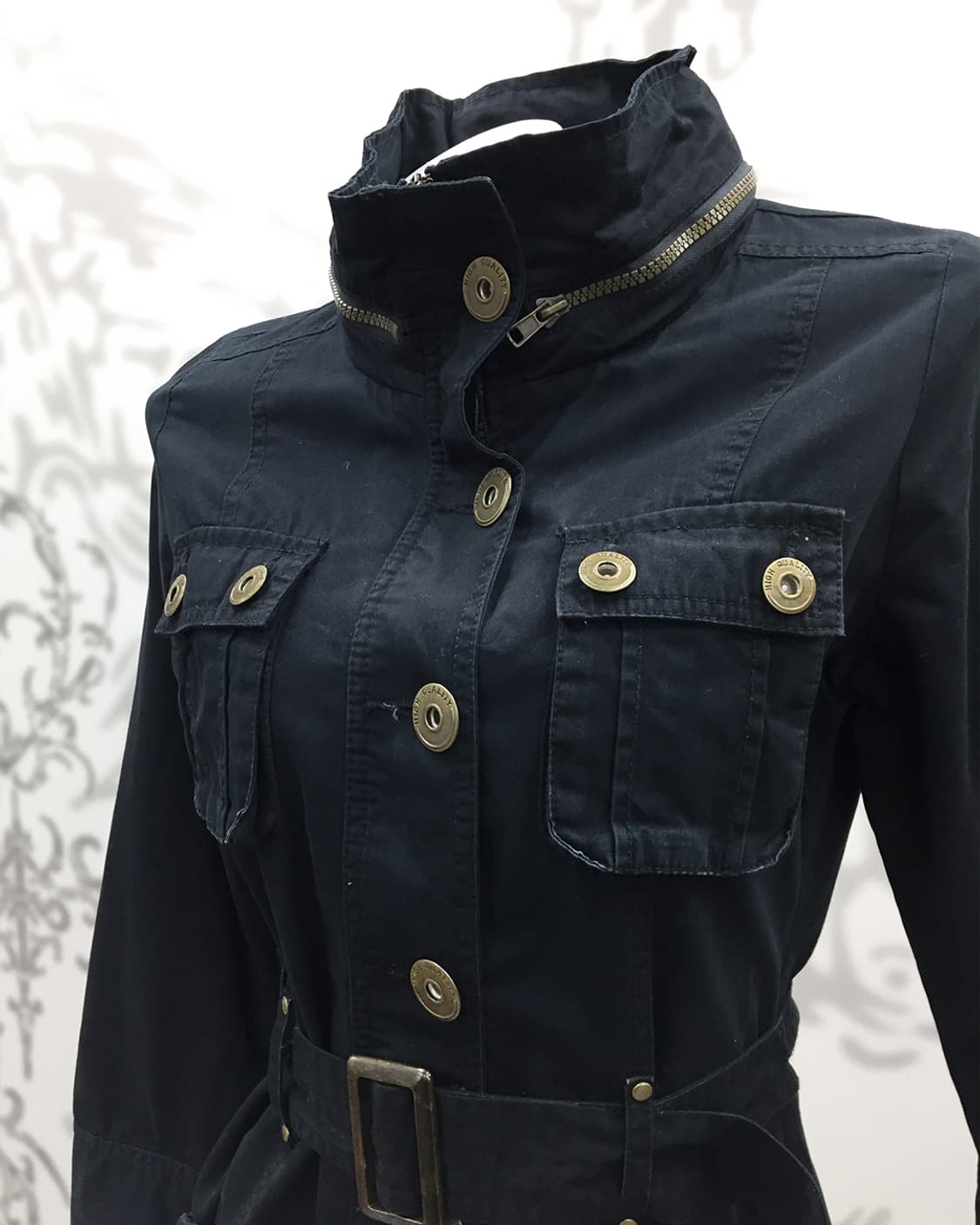 Dark Utility Command Belted Jacket 상품이미지3