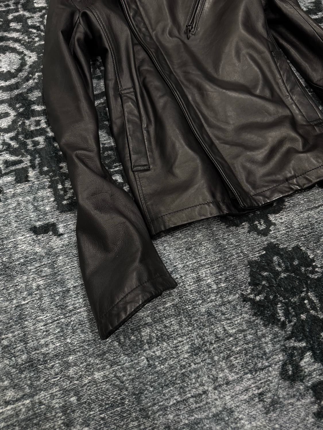 The twelve big hood lamb skin rider jack 상품이미지4