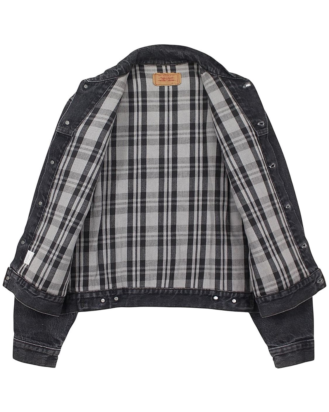 1986 USA 리바이스 70411-9454 블랙 데님 자켓 빈티지 미제 상품이미지4