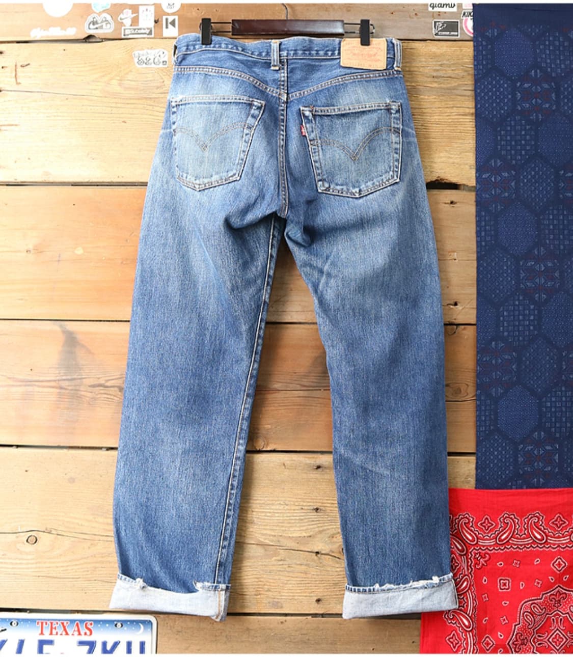미국산 LVC LEVIS 리바이스 551ZXX 빅E 빈티지
셀비지 데님 상품이미지4