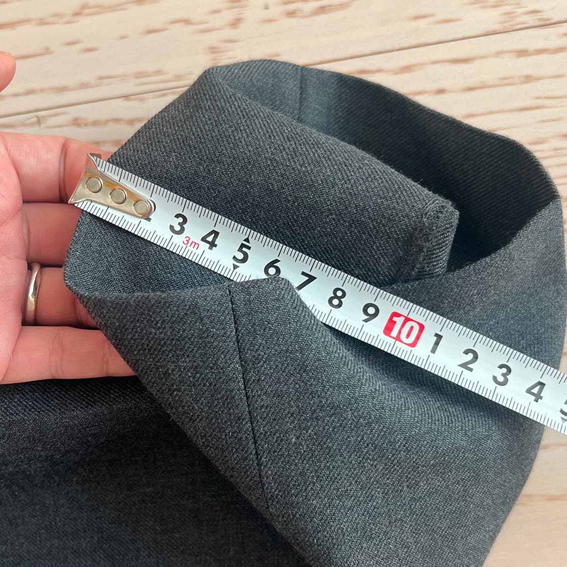 포터리 울 스포츠 셋업 하의 테이퍼드 트라우저  상품이미지6