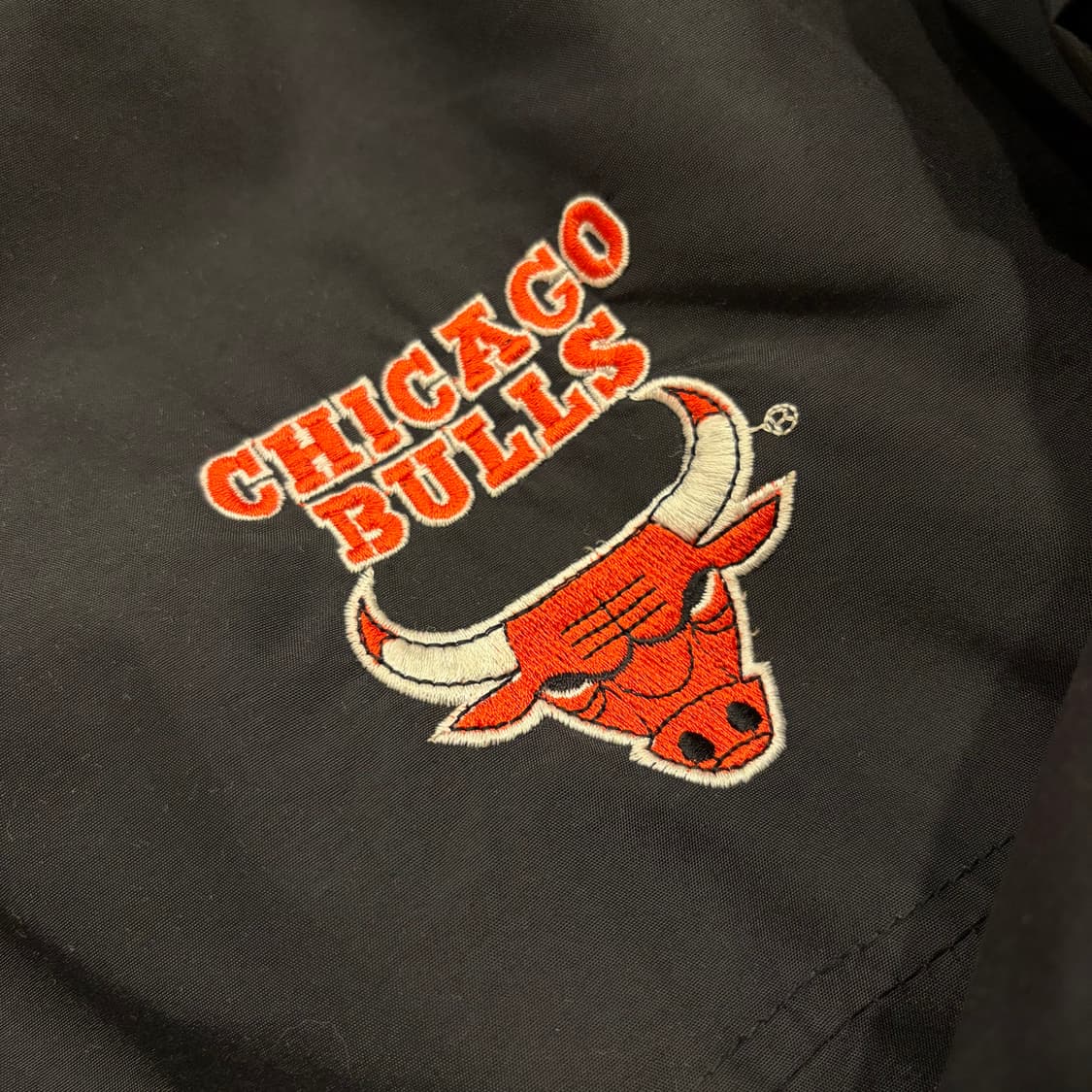 [L] 올드 스타터 NBA 시카고 불스 후드 자켓 블랙 B393 상품이미지4