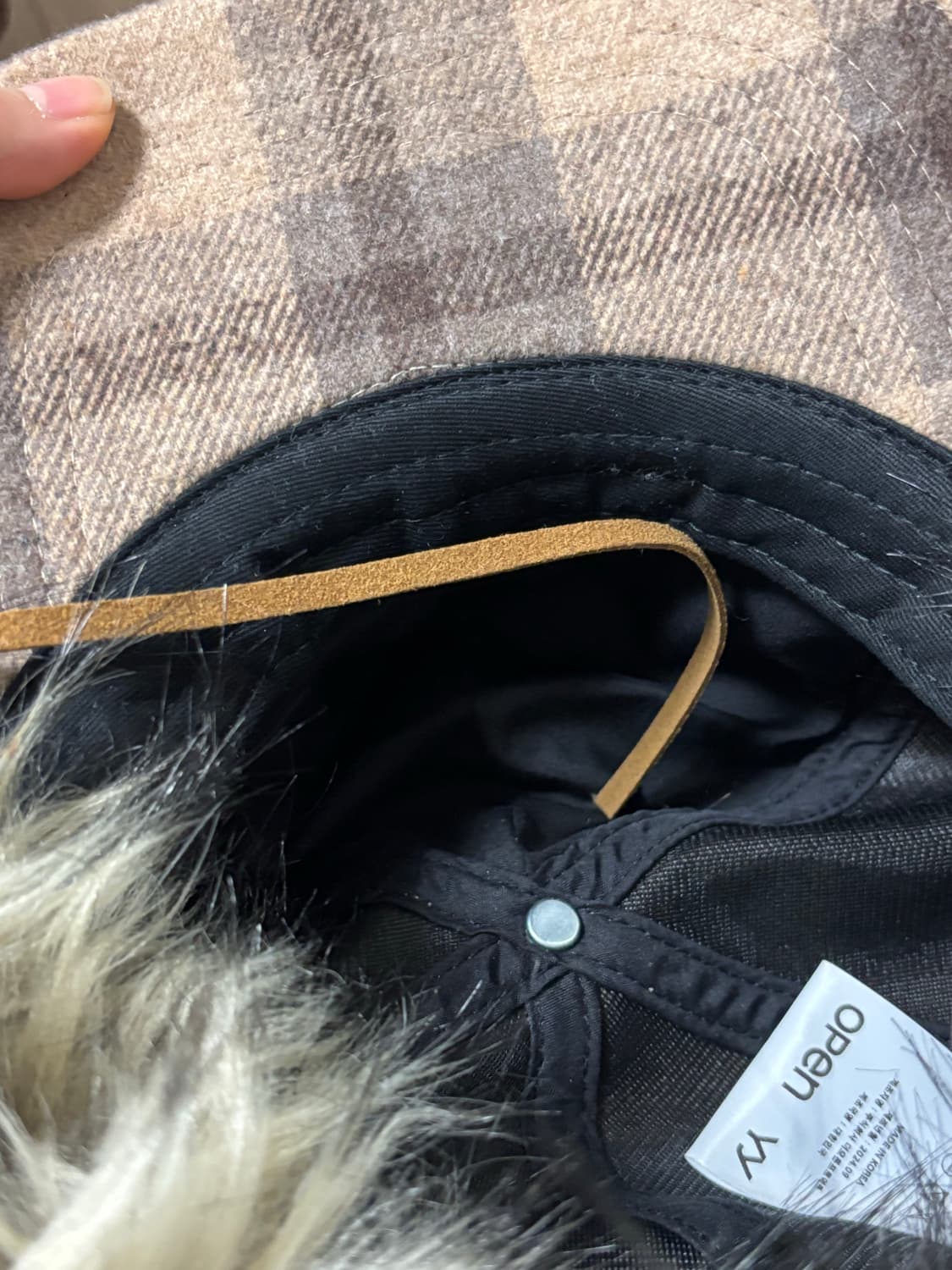 오픈와이와이 퍼모자 상품이미지3