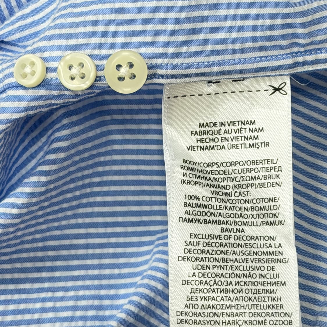 폴로 랄프로렌 QR 핑크 포니 스트라이프 셔츠 남방 M 상품이미지6