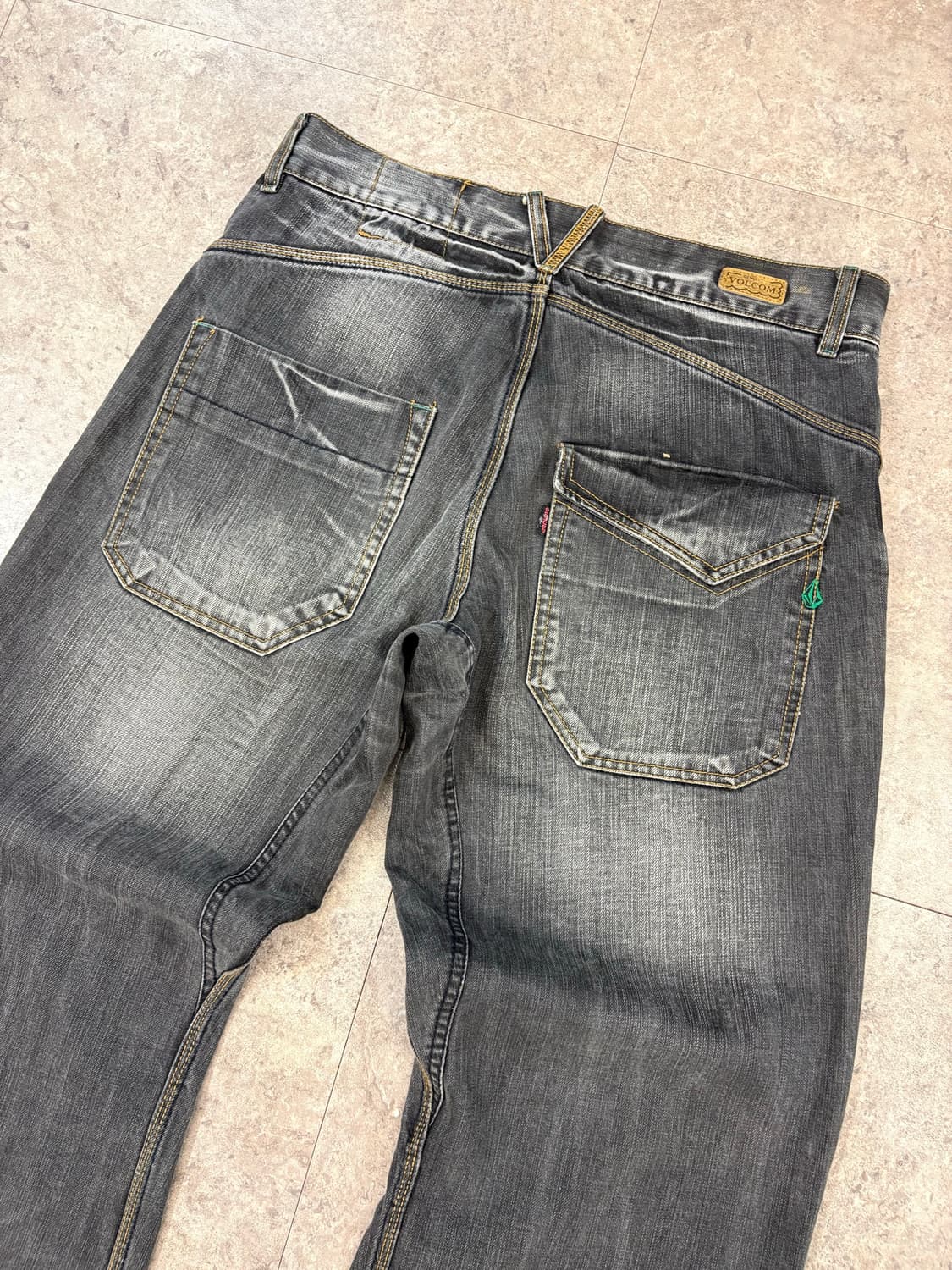 volcom 흑청 데님 팬츠 #csz436 상품이미지7
