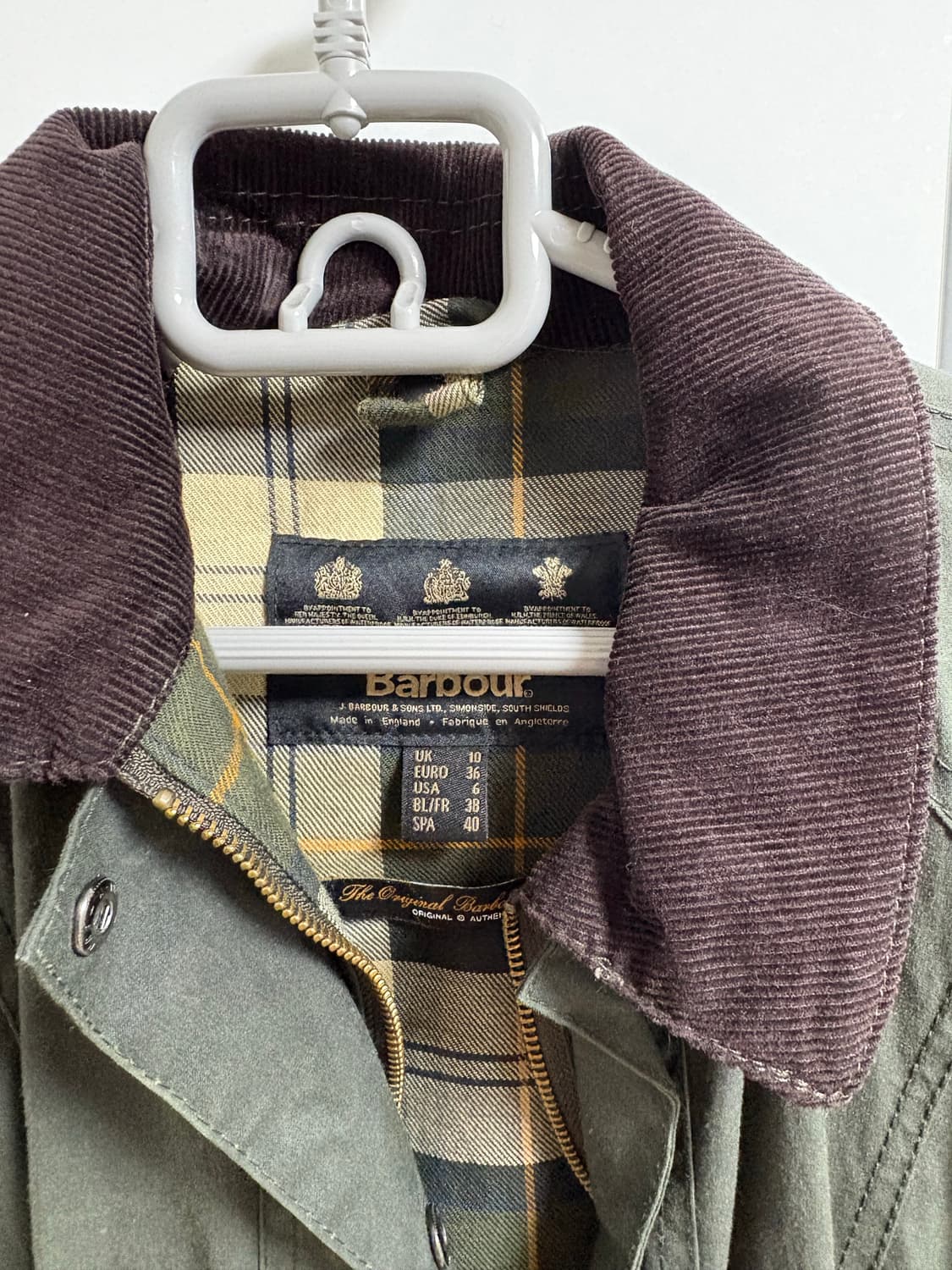 Barbour 바버 클래식 왁스 자켓  상품이미지3