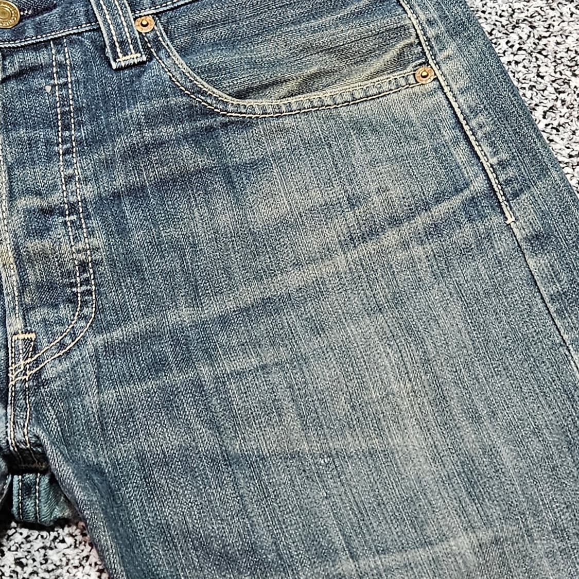 P049 리바이스 501 데님 반바지 상품이미지4