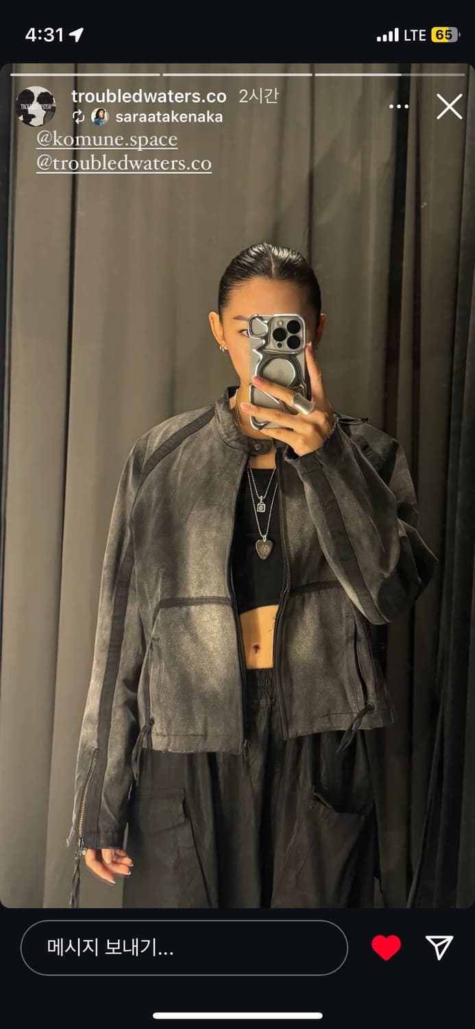 트러블드 워터스  자켓 딘착용 엑슬림 상품이미지2