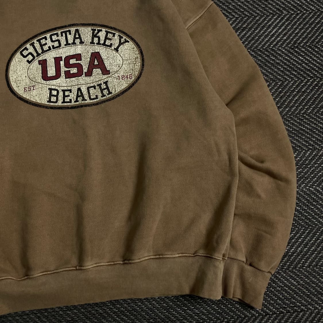 빈티지 디테일 박시핏 USA 피그먼트 맨투맨y 3721 상품이미지2