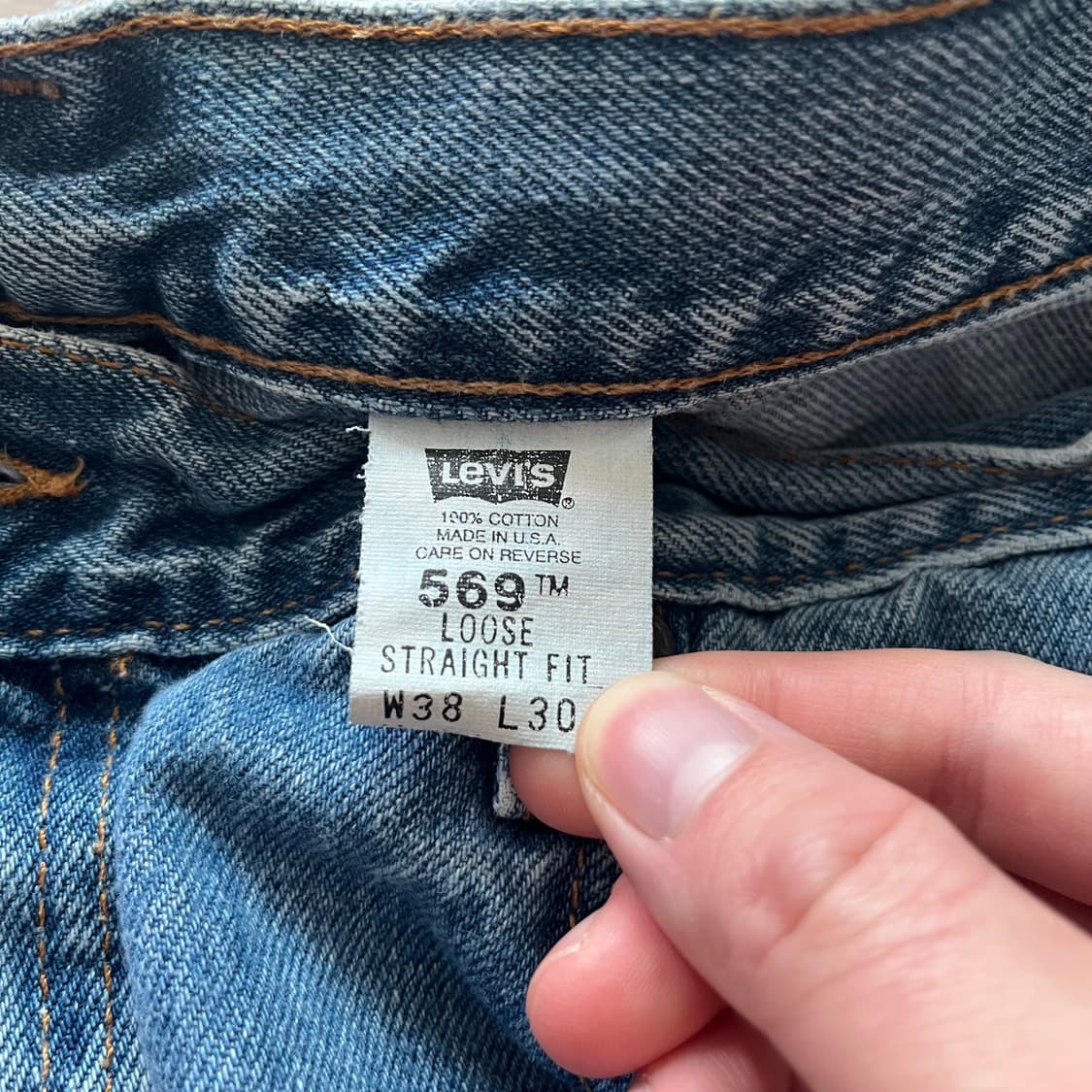 [38X30] 빈티지 usa 리바이스 569 상품이미지2