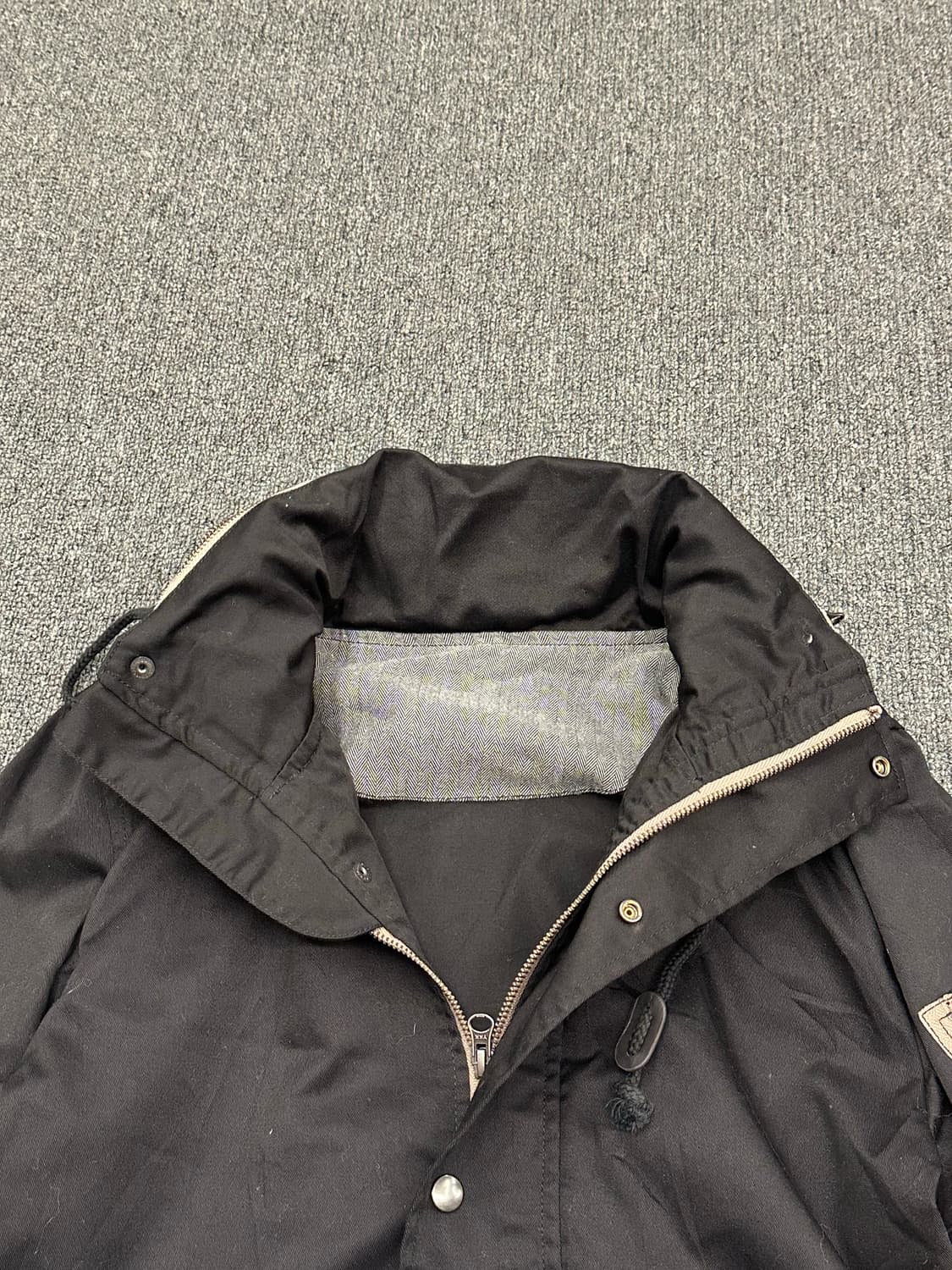 M)THE SHOP TK 빈티지 블랙 봄버자켓 상품이미지4