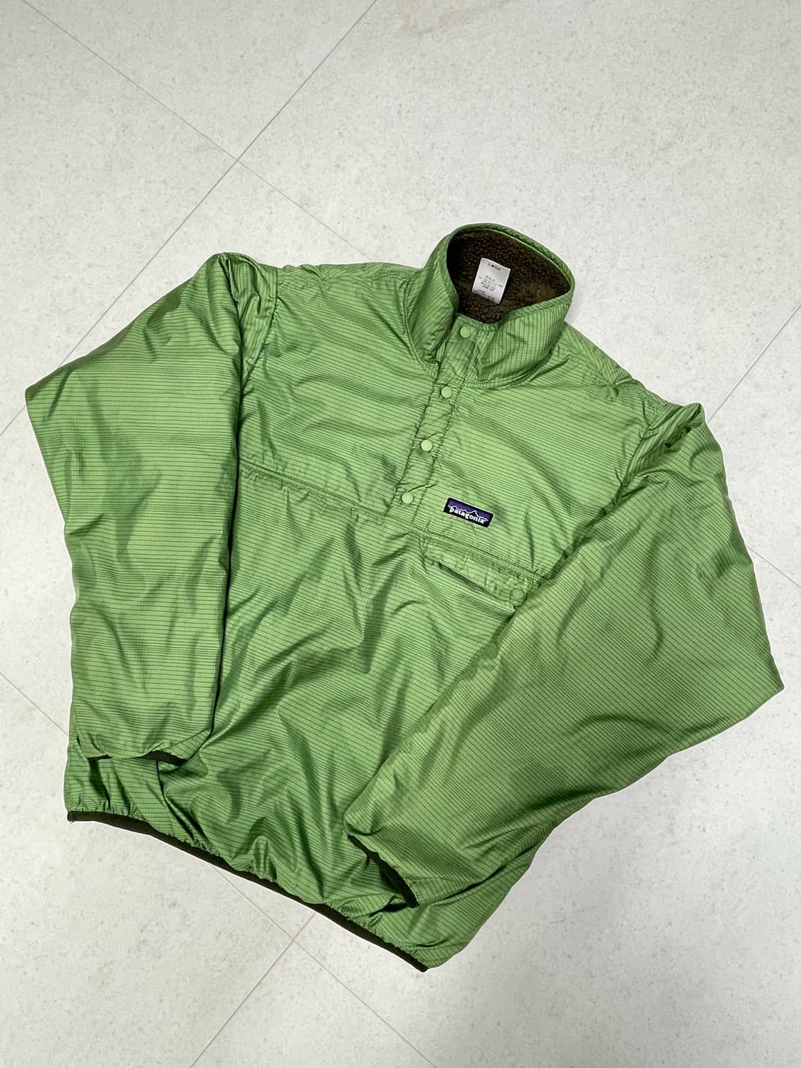 [S] 파타고니아 빈티지 글리세이드 리버시블 신칠라 카키/그린 상품이미지3