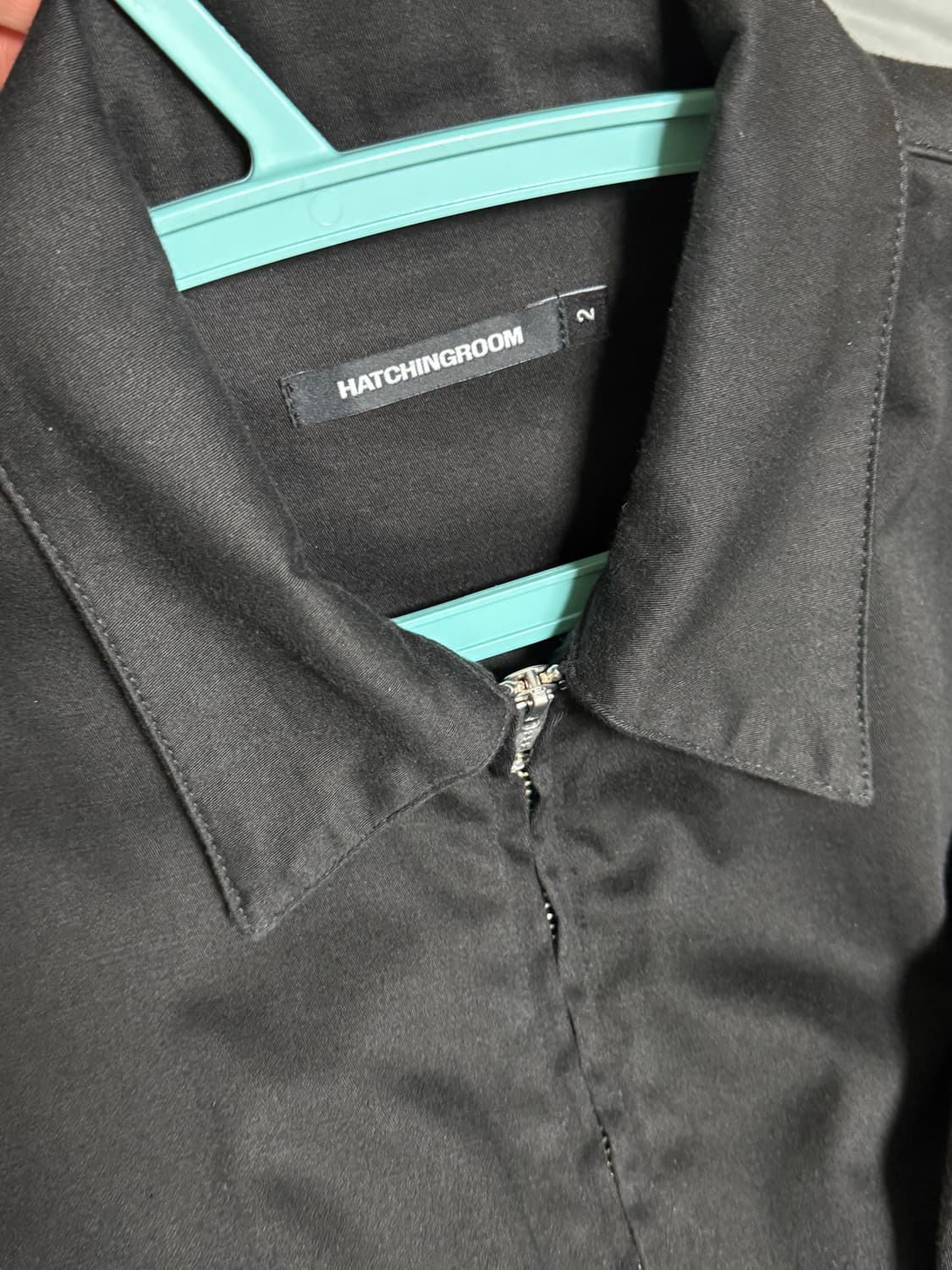 2) 해칭룸 플레인 블루종 블랙 상품이미지2