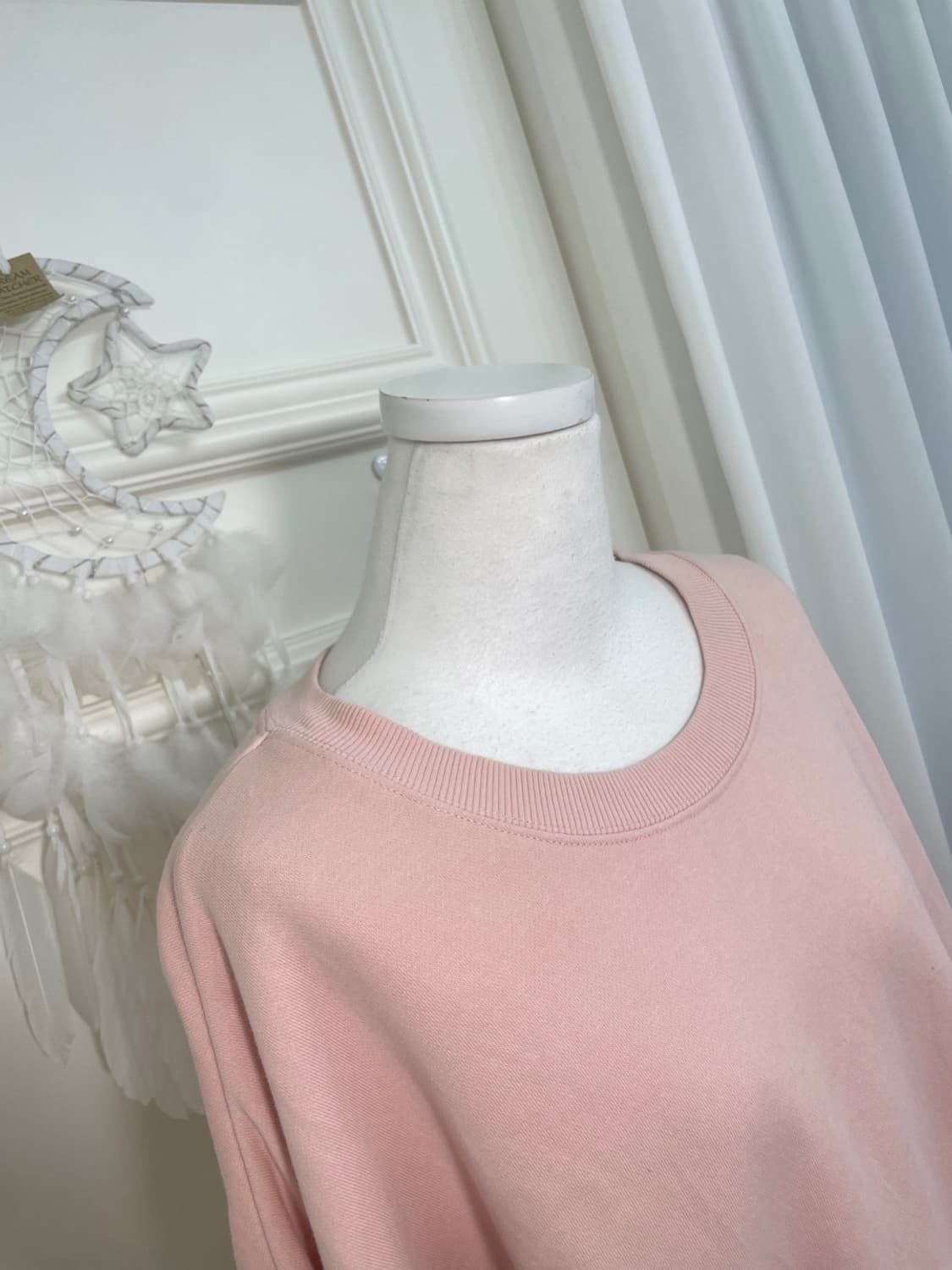 coral basic over cotton sweatshirts 상품이미지6