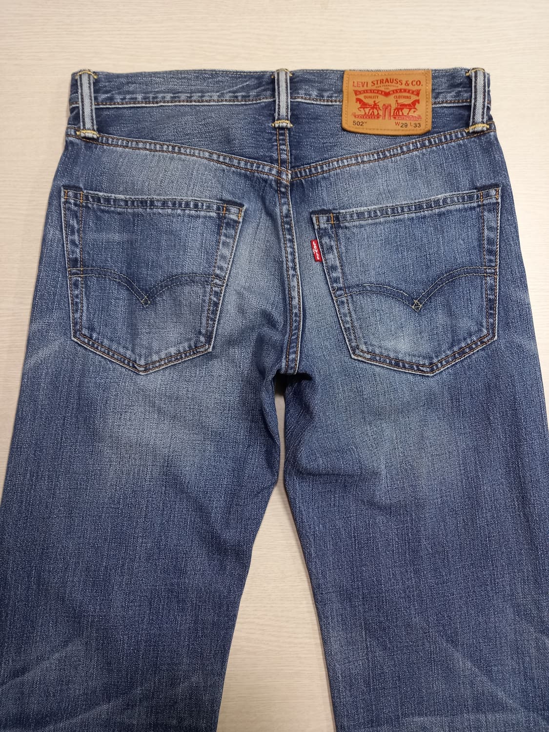 29 리바이스502 워싱 일자진 29-552 상품이미지4