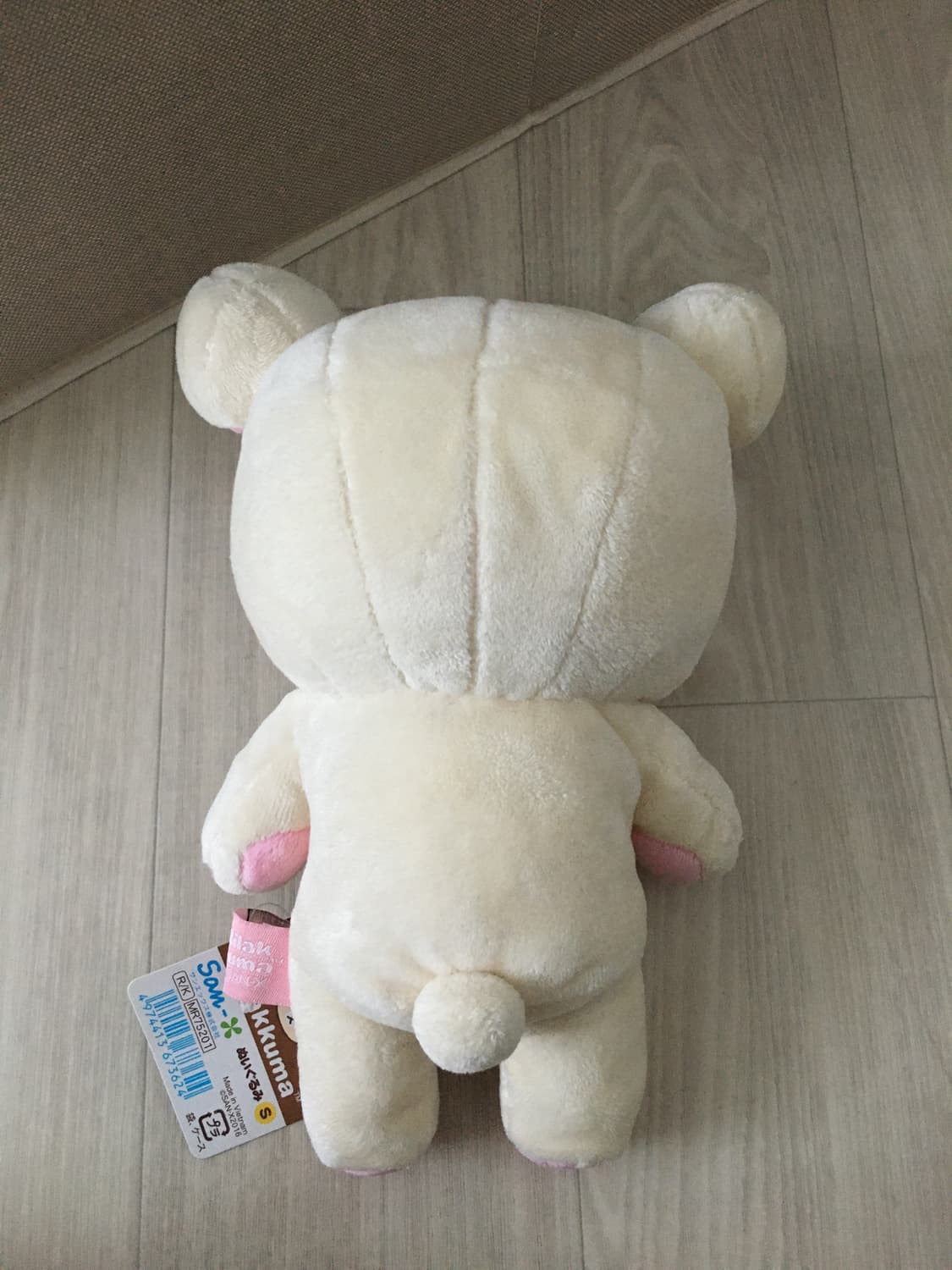 산엑스 코리락쿠마 인형 s (20센치) 상품이미지4