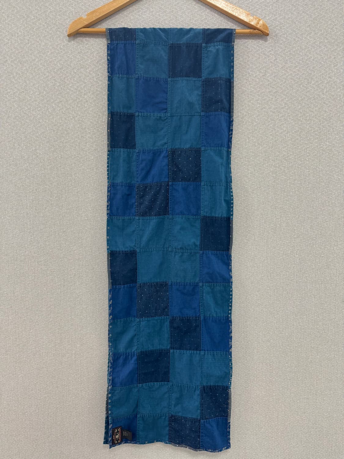더블알엘 리버시블 인디고 패치워크 스카프 상품이미지4
