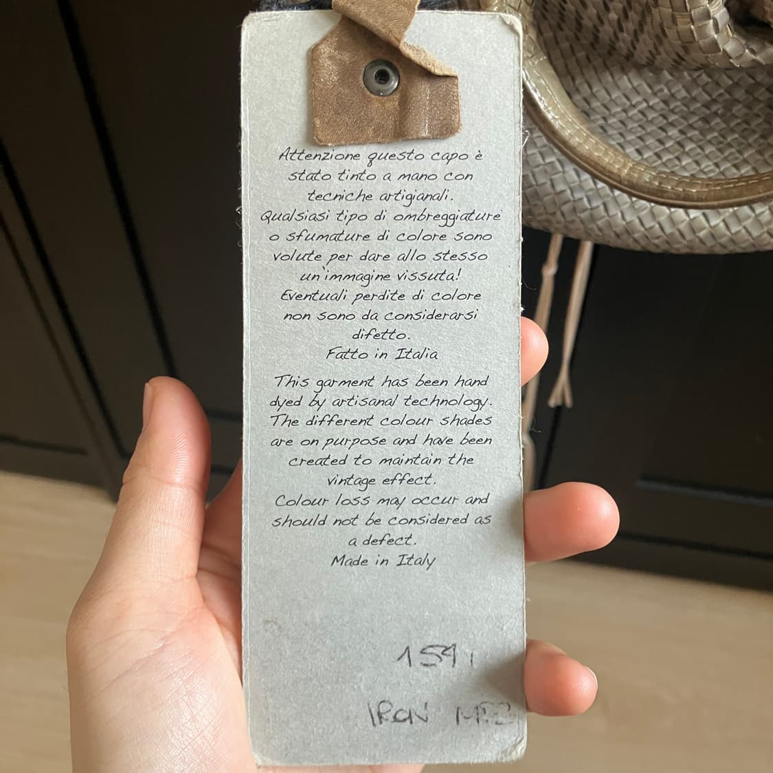 Giorgio Brato hand dyed leather bag 상품이미지4