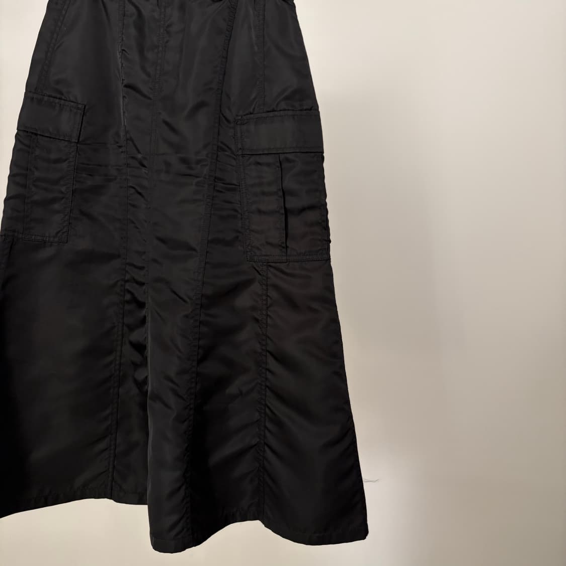 Nylon Cutting Line Cargo Skirt 상품이미지6