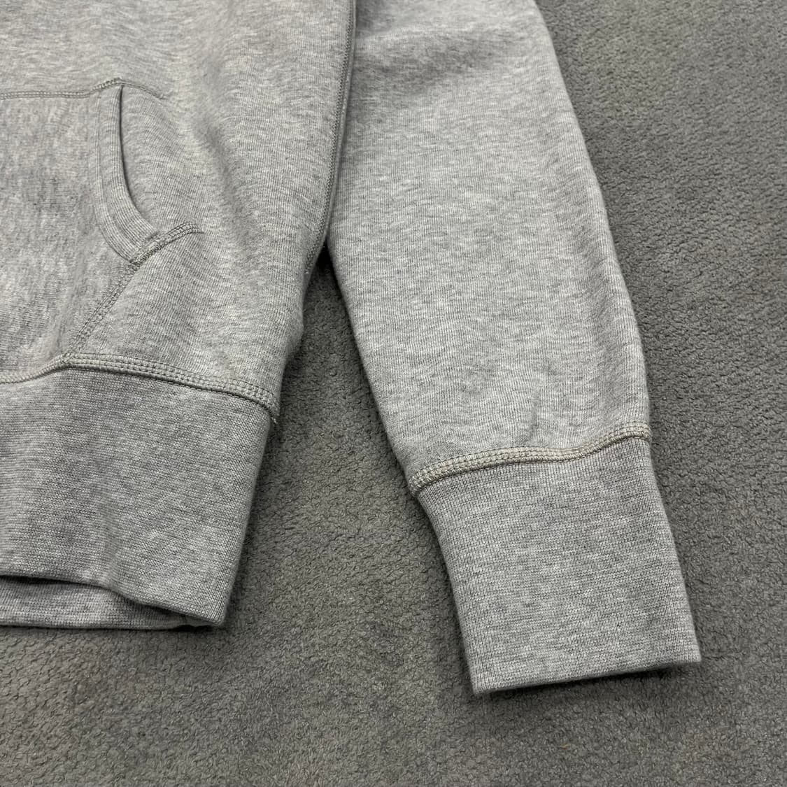 S 폴로 랄프로렌 그레이 기모 후드티 상품이미지3