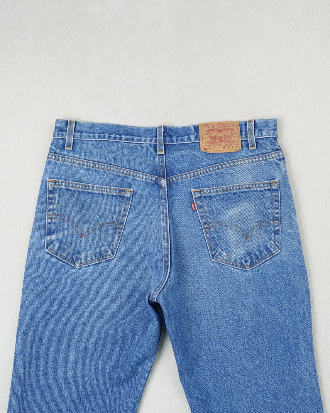 (허리 46) 90s 리바이스 517 부츠컷 데님 팬츠 상품이미지5