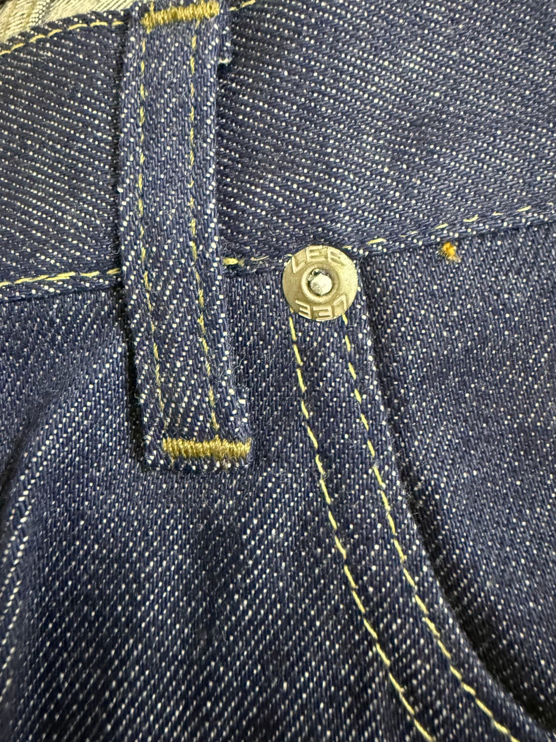 Lee 101S 골드 셀비지 데님 (W34 L32) 상품이미지5
