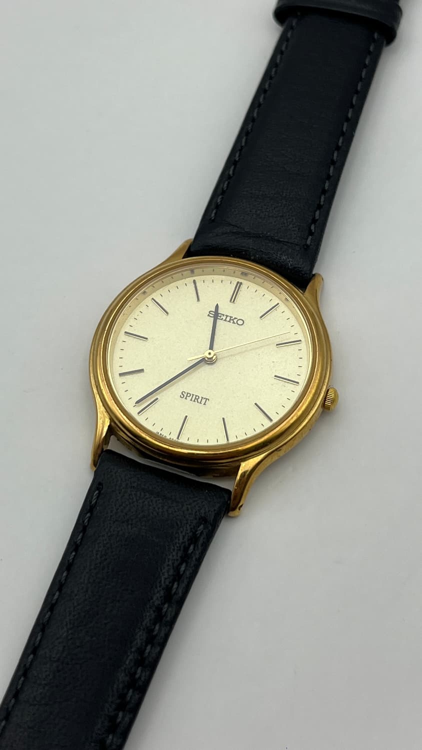 세이코 맨즈 라운드 빈티지시계 상품이미지1